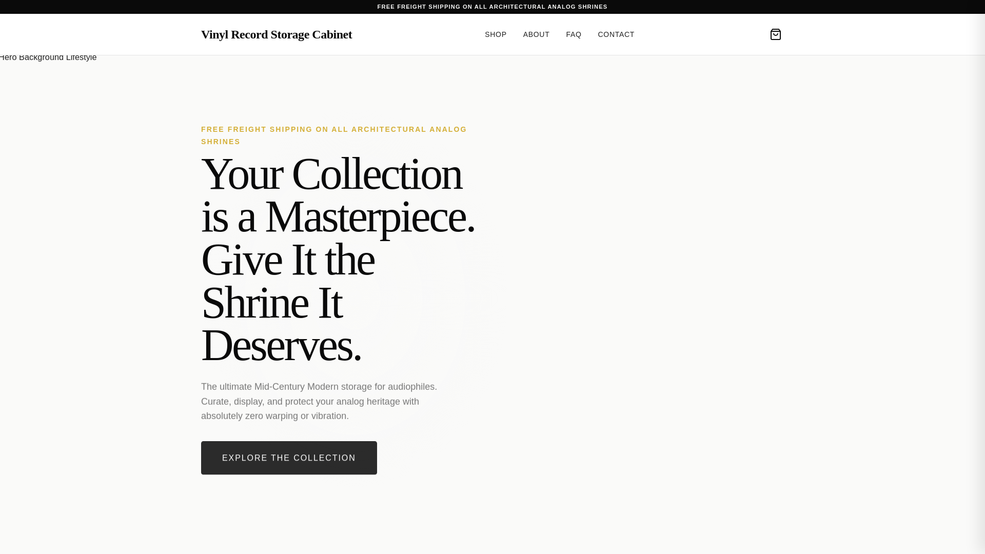 website screenshot of https://vinylrecordstoragecabinet.pages.dev/
