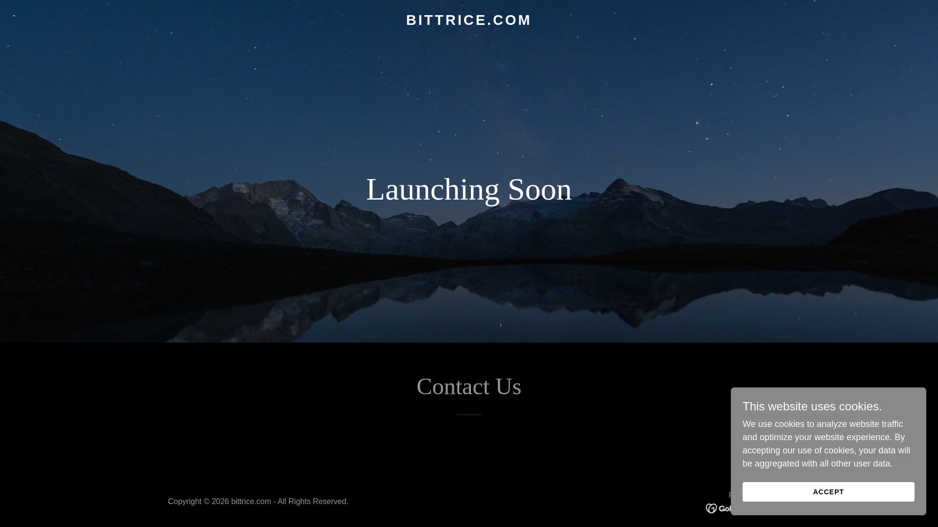 website screenshot of https://bittrice.com
