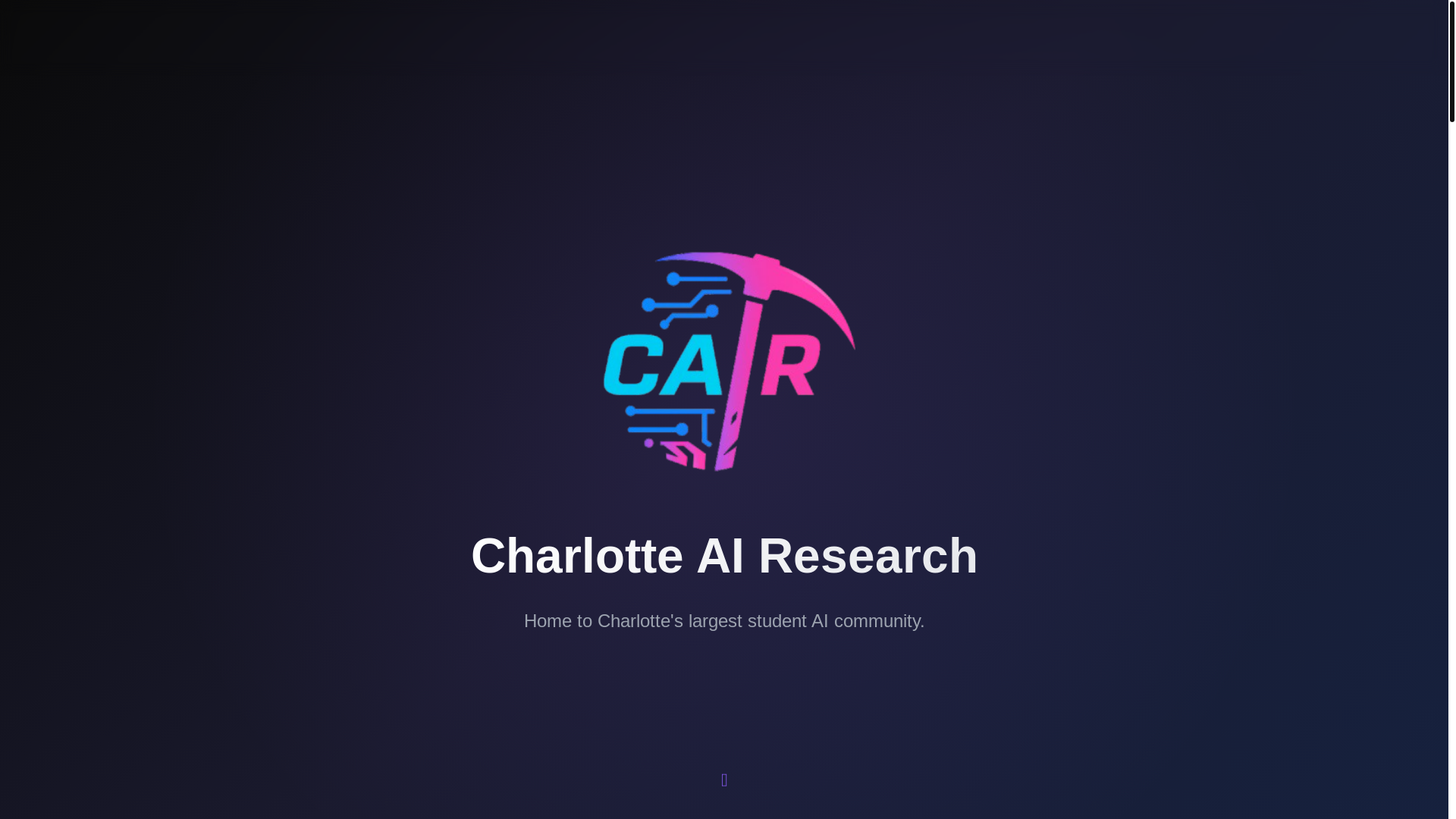 website screenshot of https://charlotte-ai-research.org/