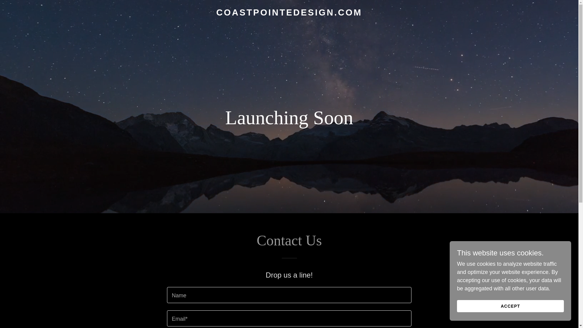 website screenshot of https://coastpointedesign.com/