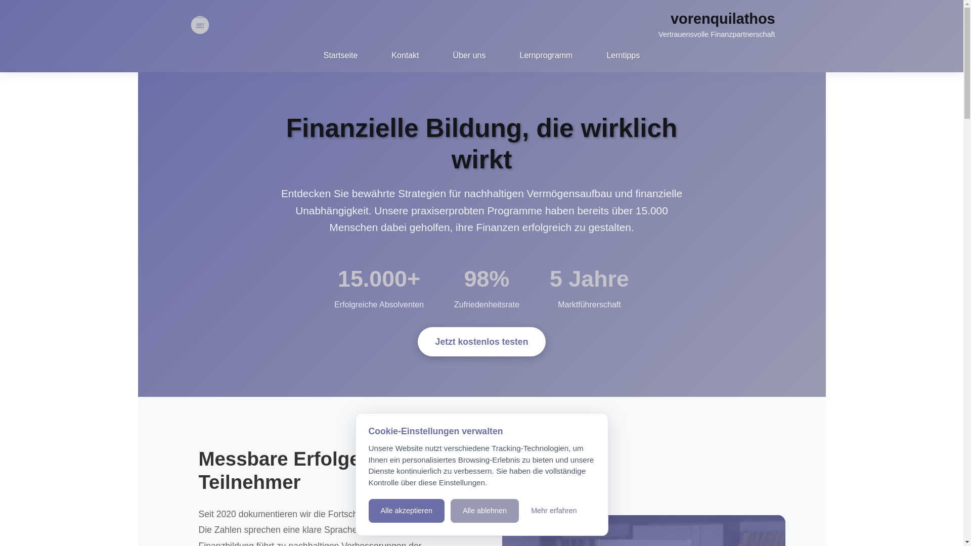 website screenshot of https://vorenquilathos.com/