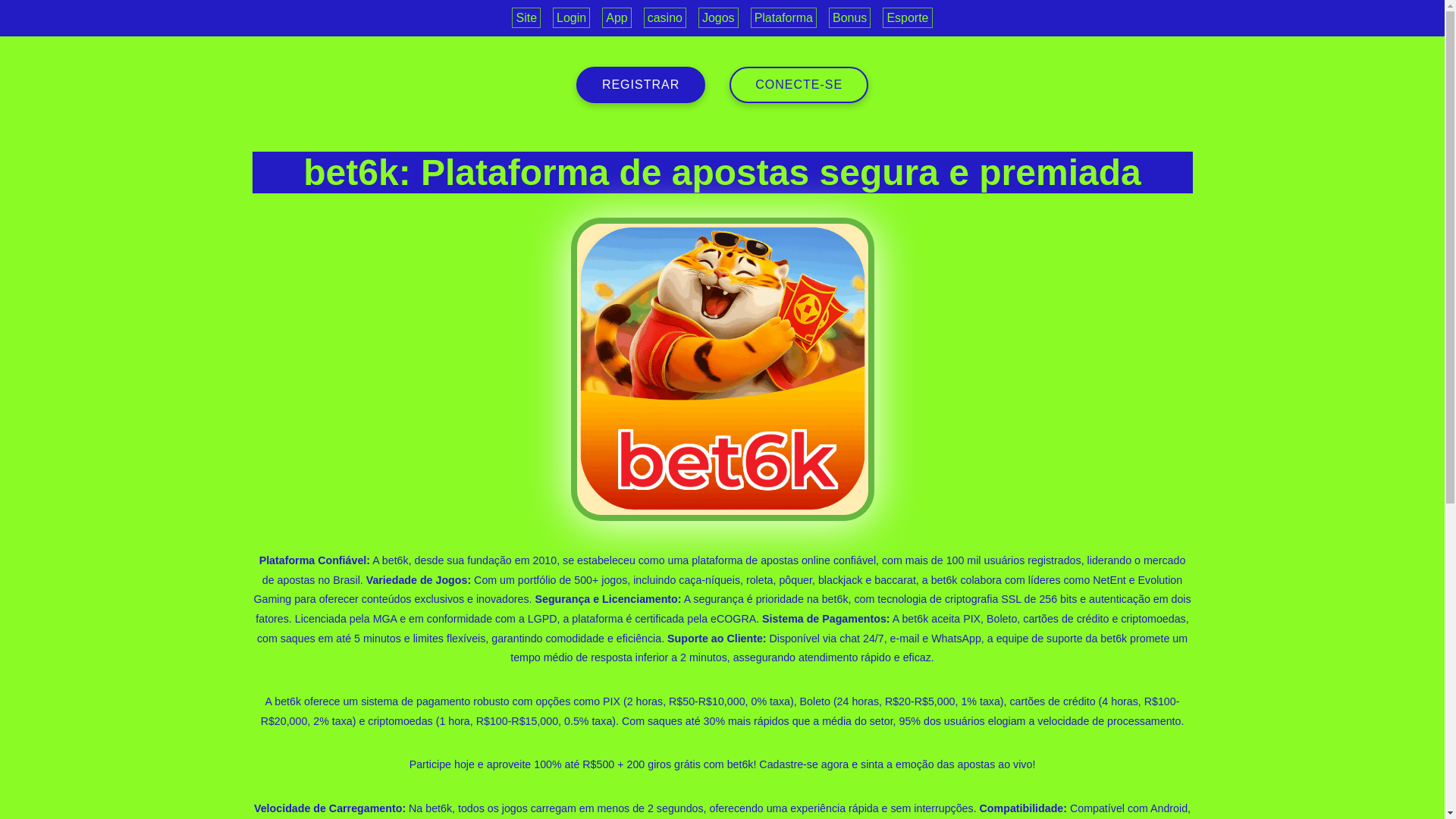 website screenshot of https://bet6k44.com/