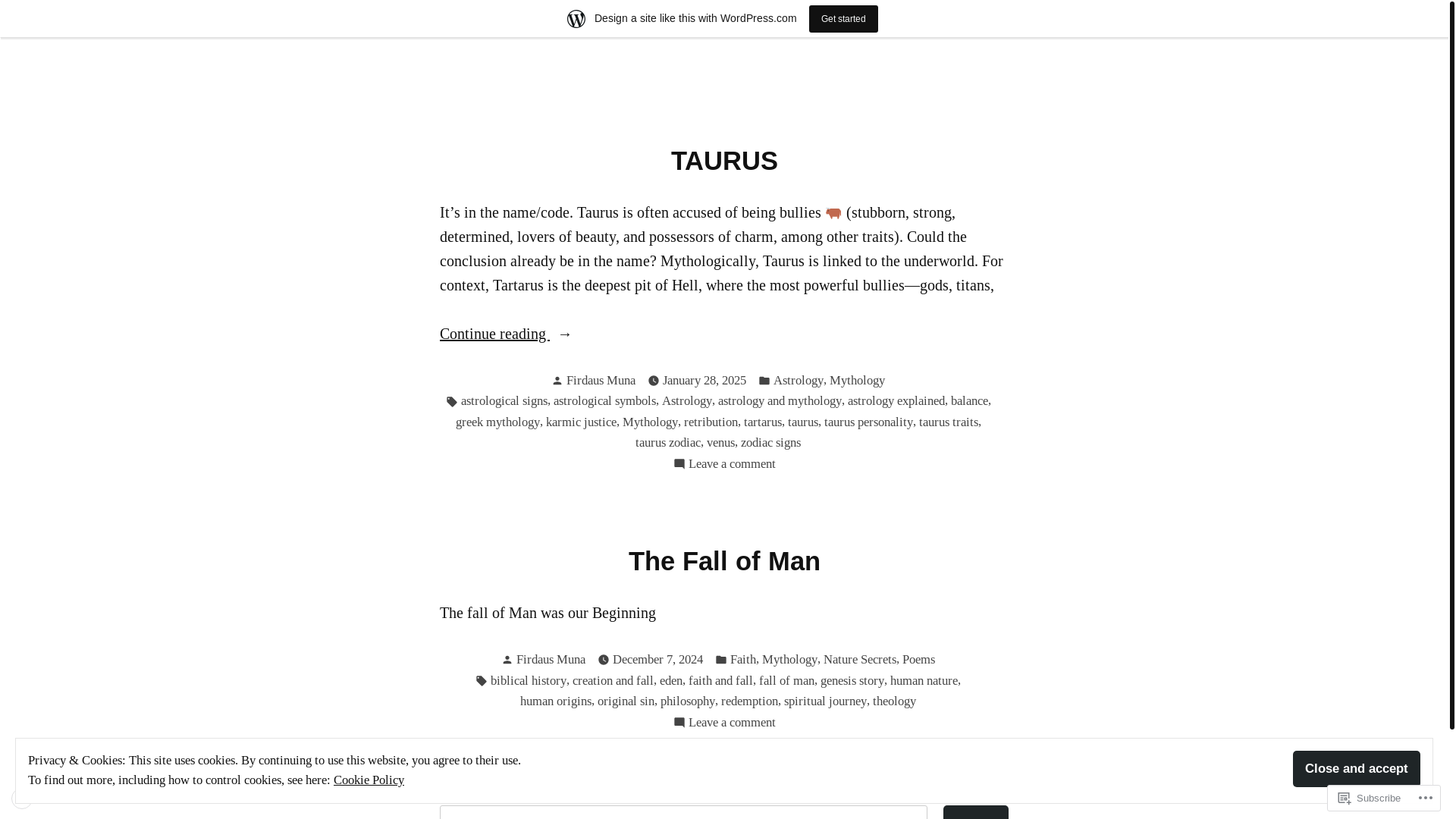 website screenshot of https://firdausmuna.com/