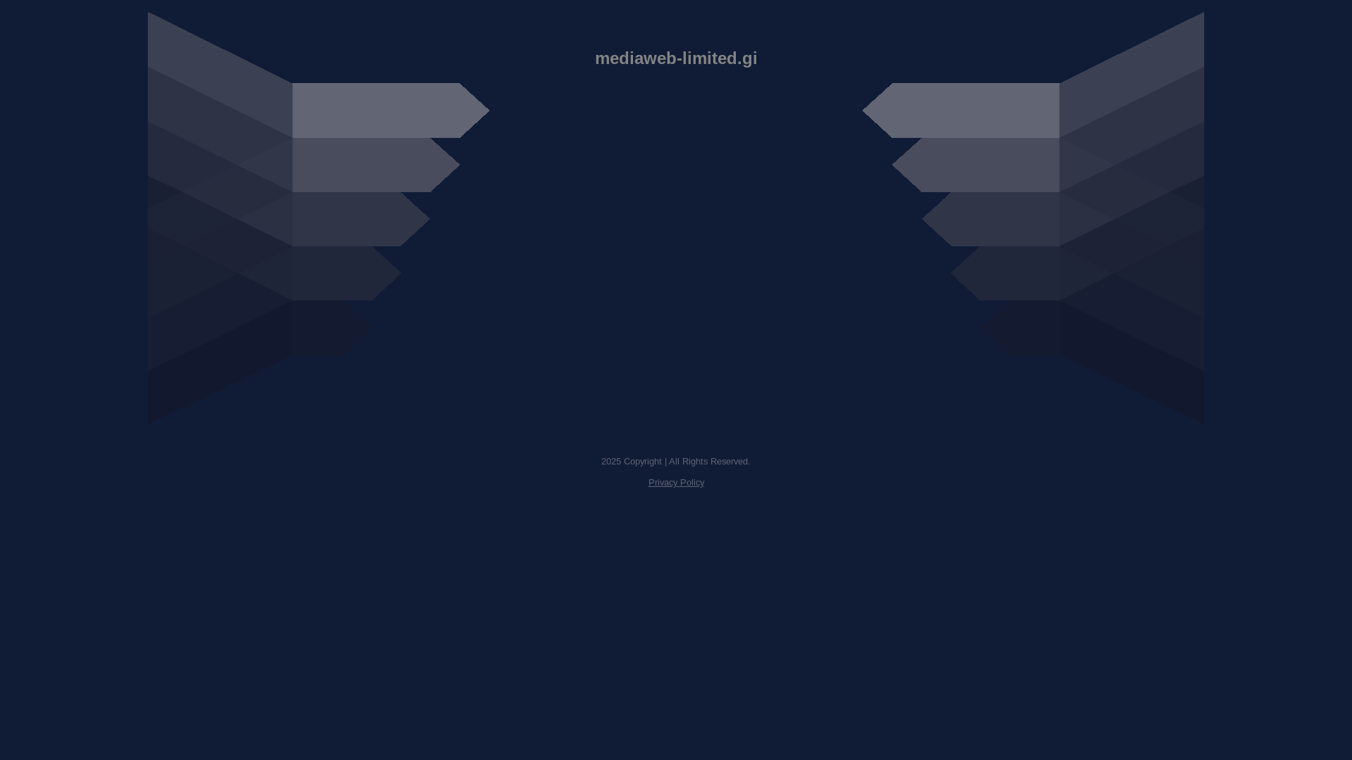 website screenshot of https://mediaweb-limited.gi/