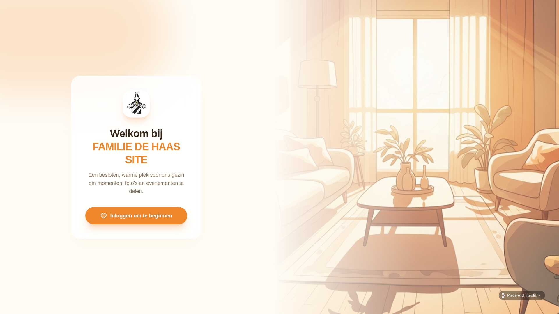 website screenshot of https://dehaas.site/