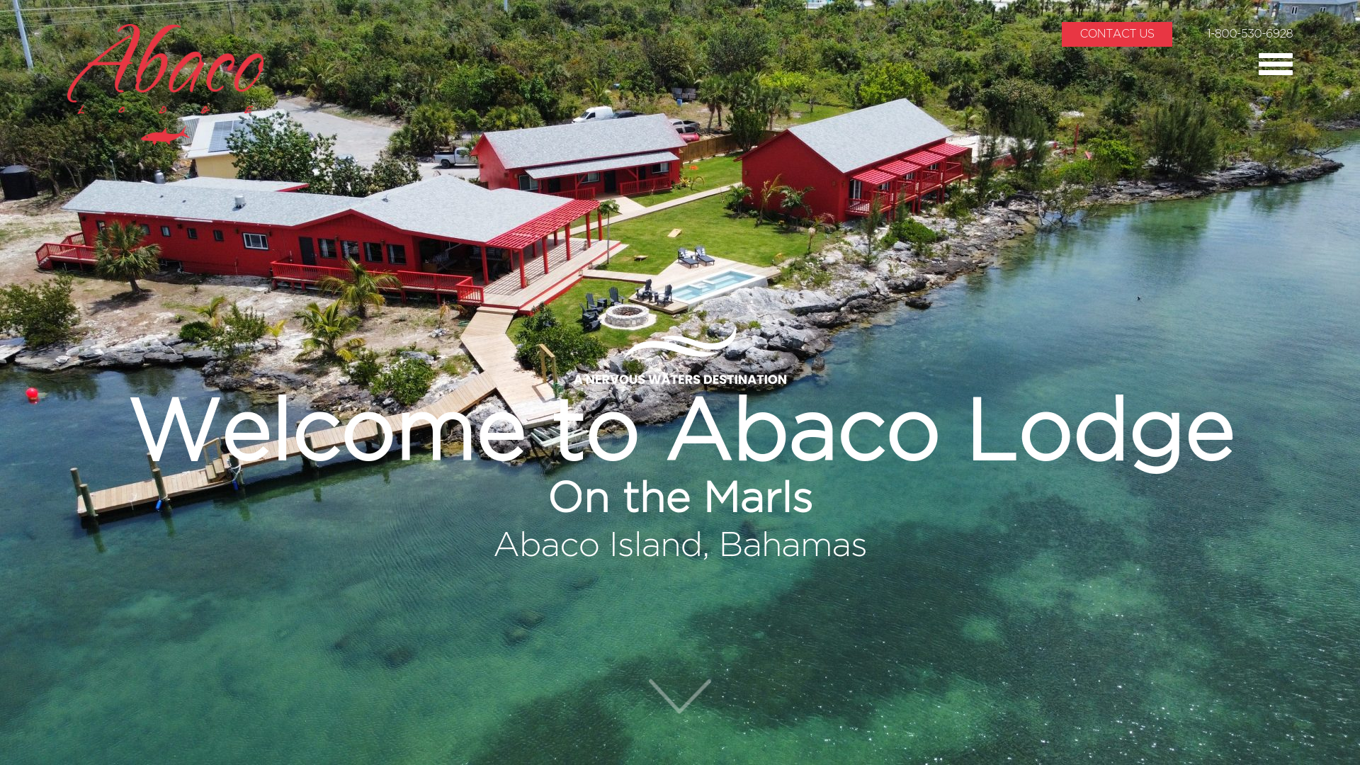 website screenshot of https://www.abacolodge.com/