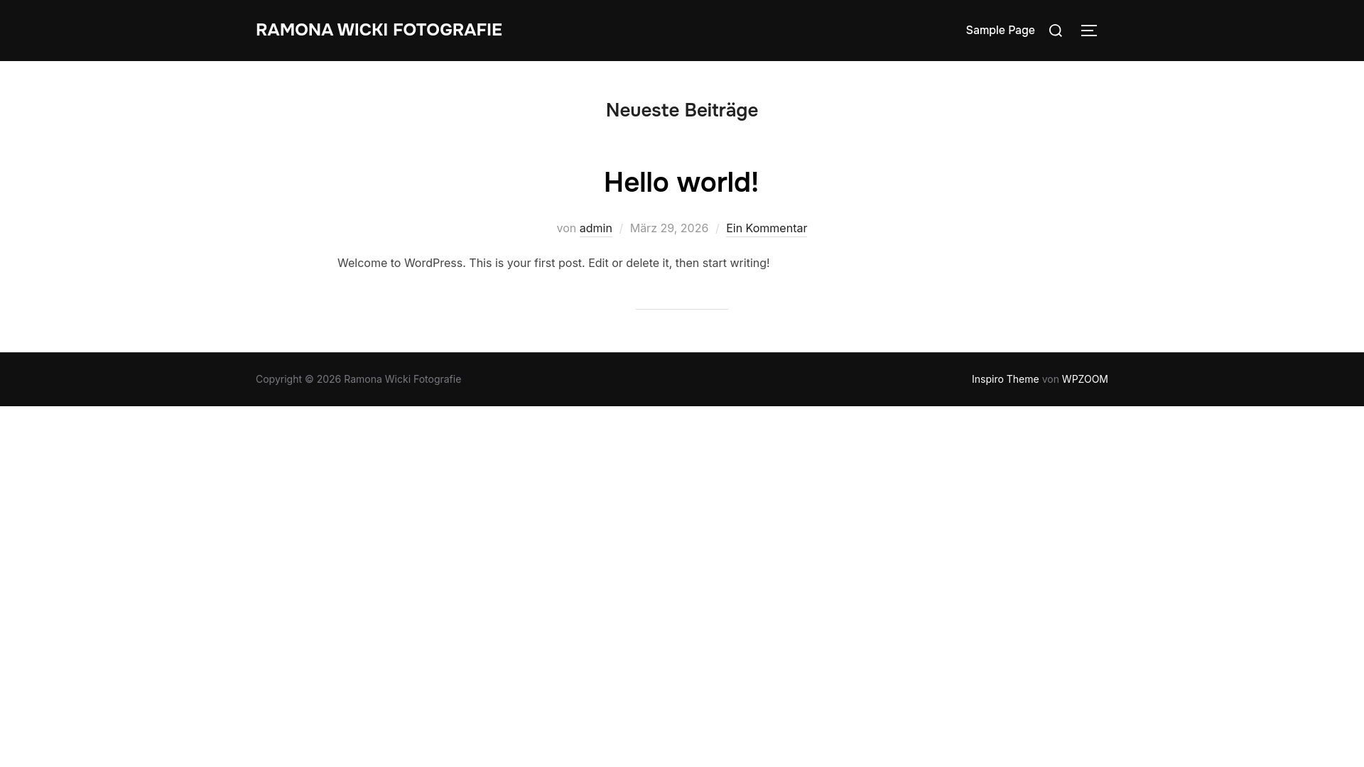 website screenshot of https://ramonawicki-fotografie.ch/