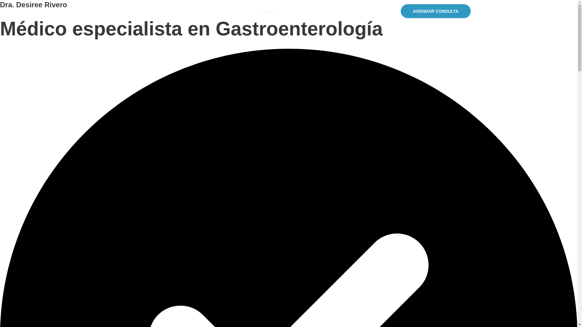 website screenshot of https://dradesireerivero.com/