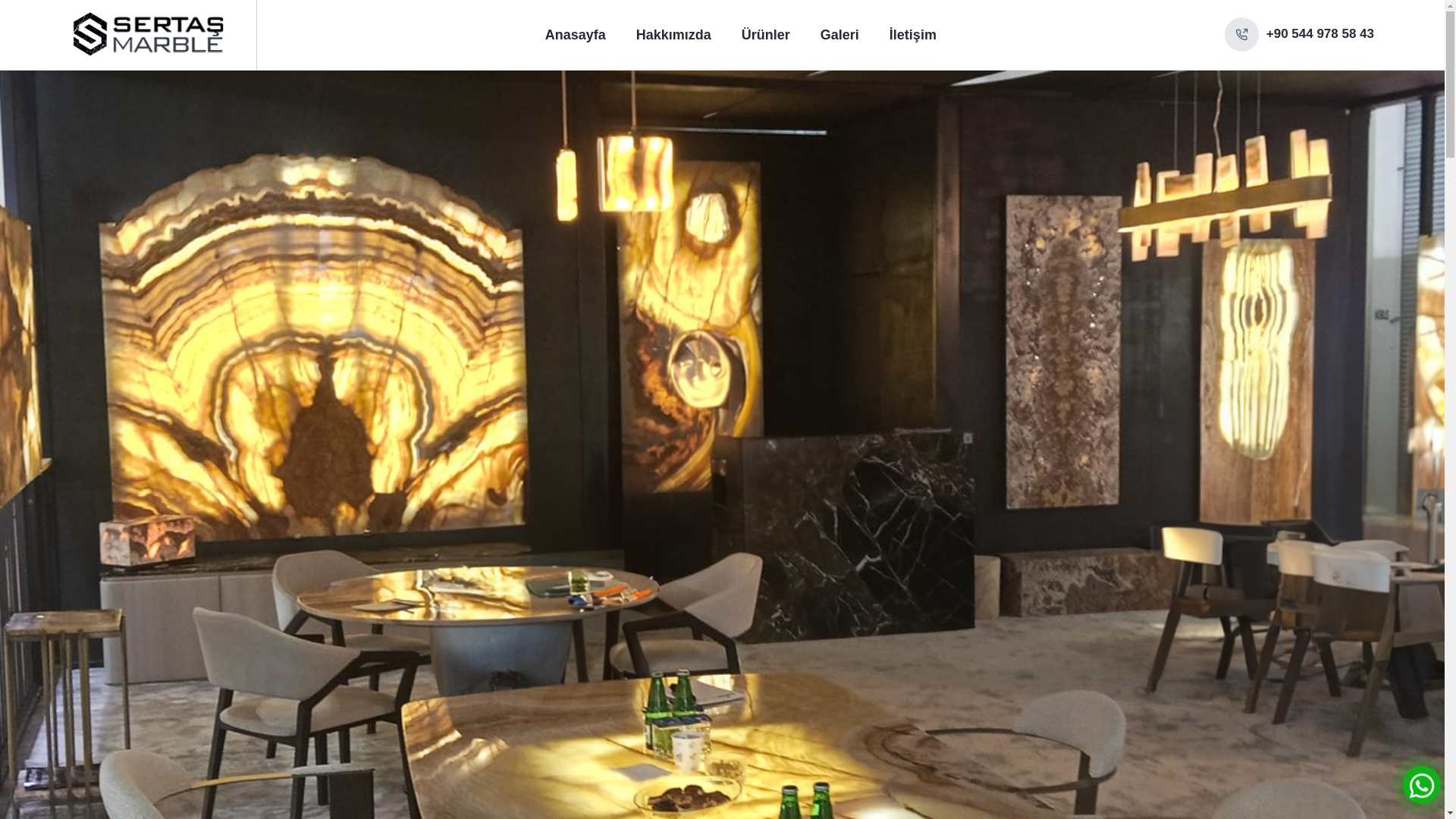 website screenshot of https://sertasmermer.tr/