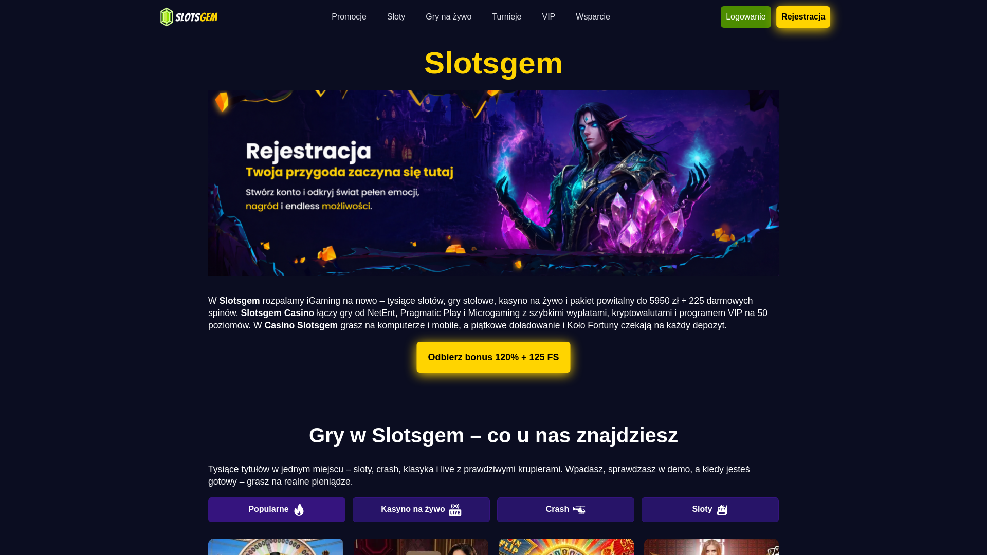 website screenshot of https://slotsgem-casino1-pl-61372.pages.dev/