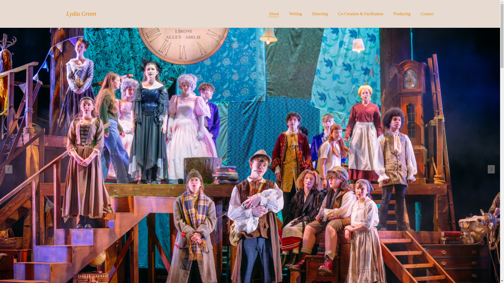 website screenshot of https://lydiajdavidson.com/