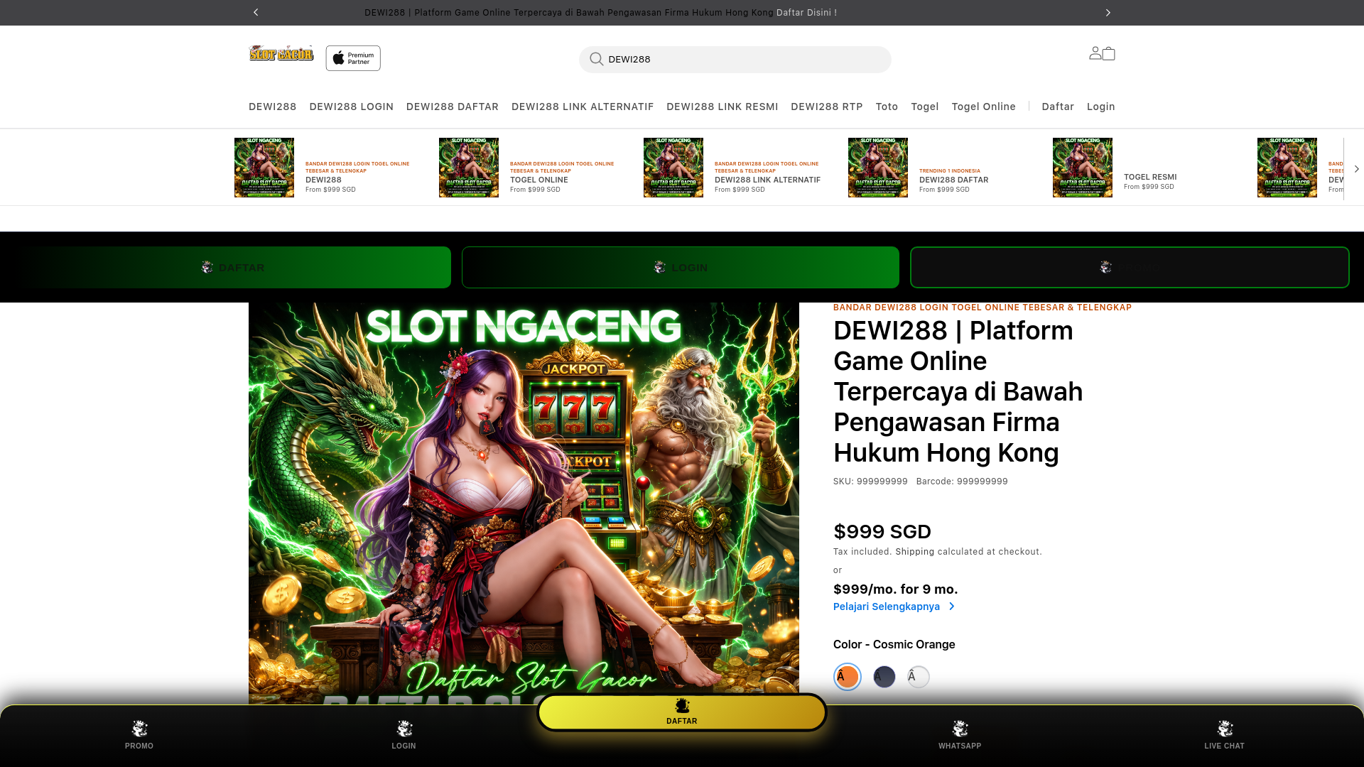 website screenshot of https://lawyershk-lp-dewi288.pages.dev/