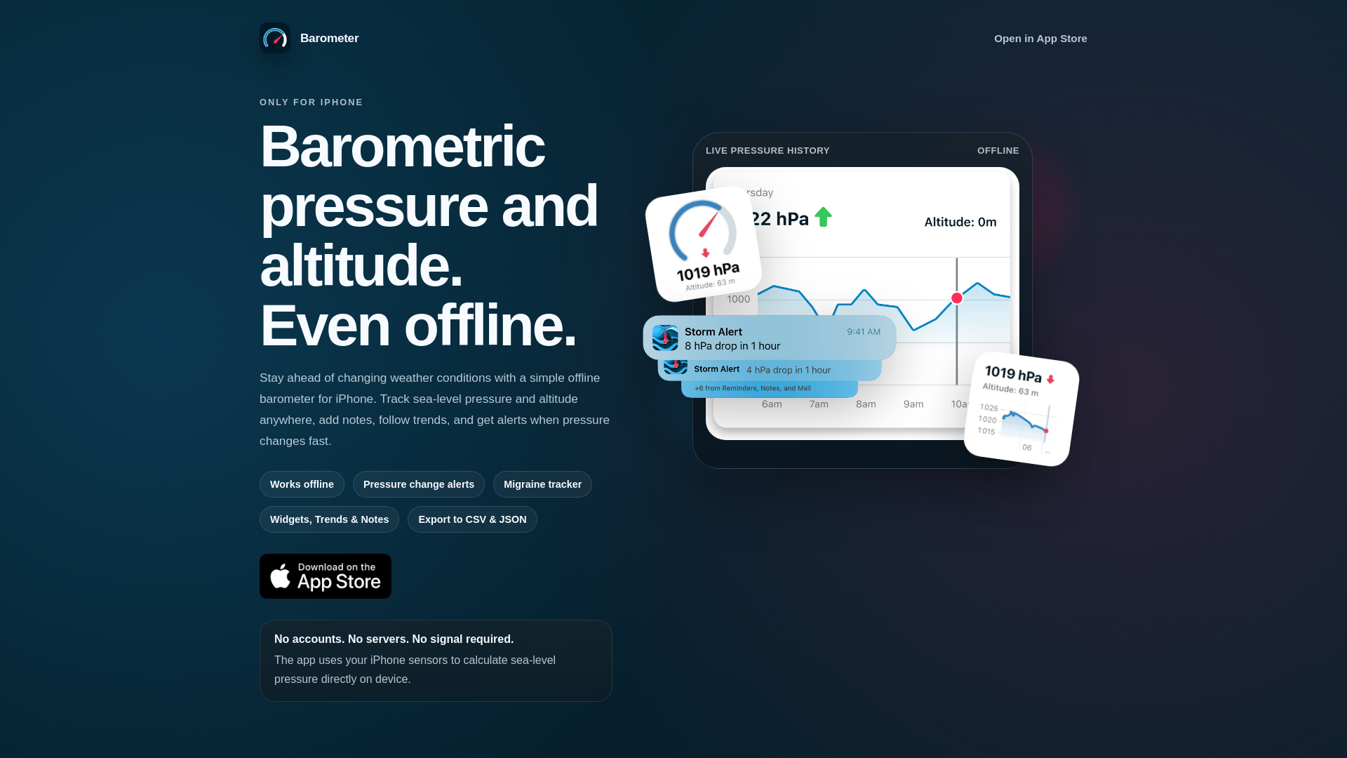 website screenshot of https://barometer-web.pages.dev/