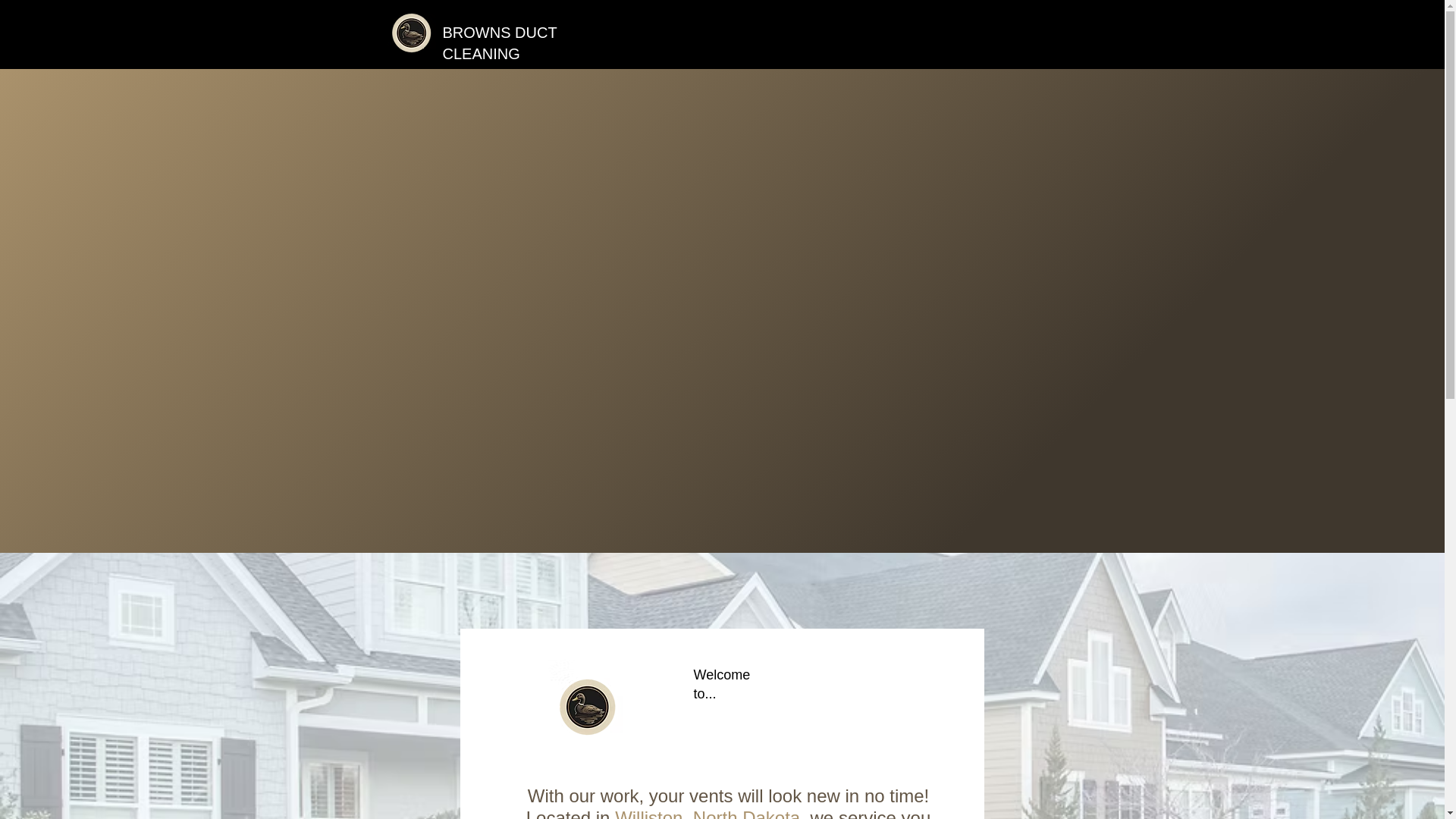 website screenshot of https://brownsductcleaningllc.com/