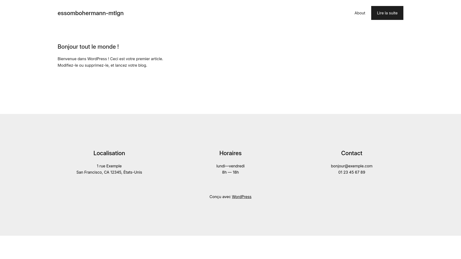 website screenshot of https://nhstudios.ca/