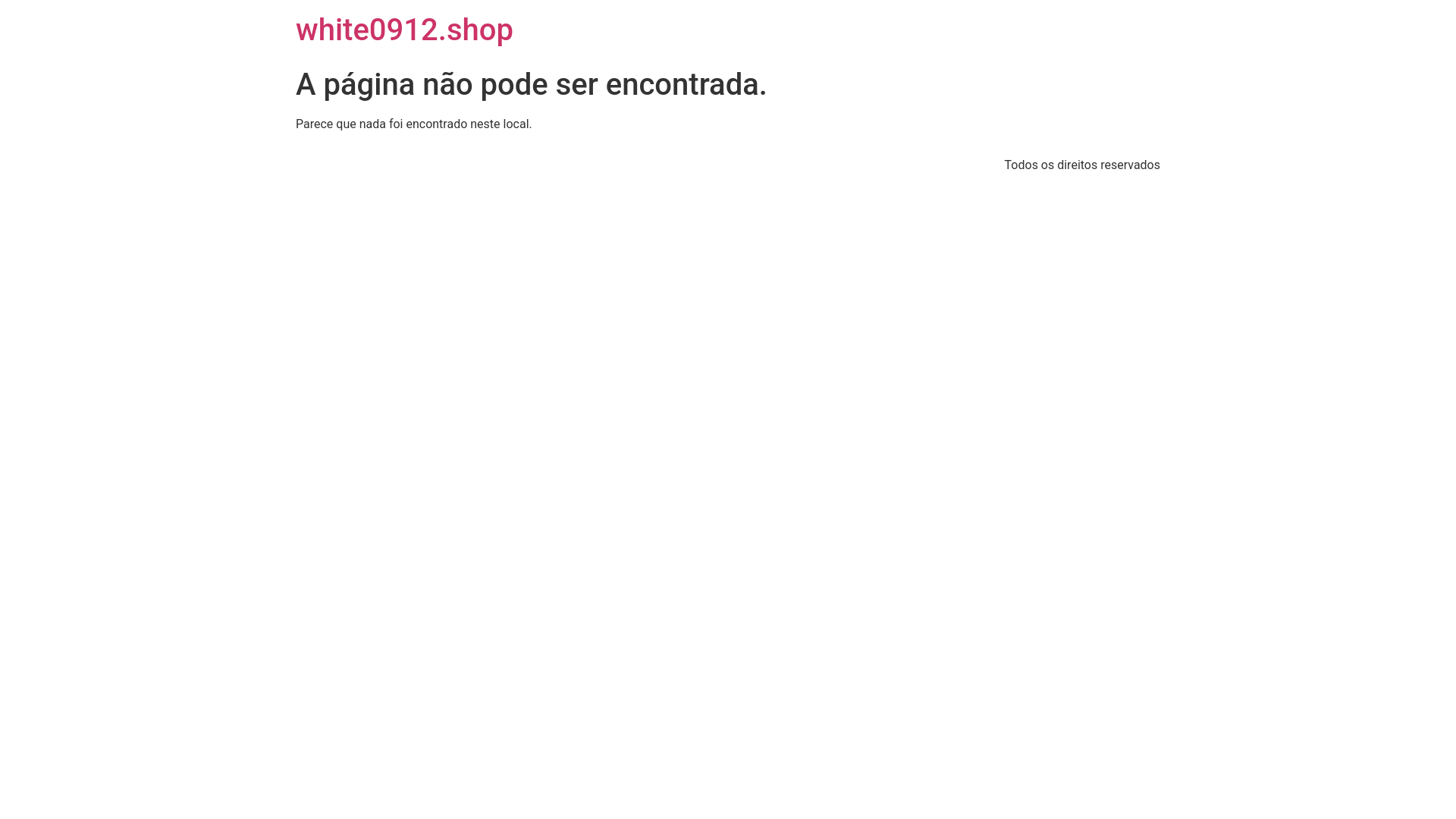 website screenshot of https://white0912.shop/
