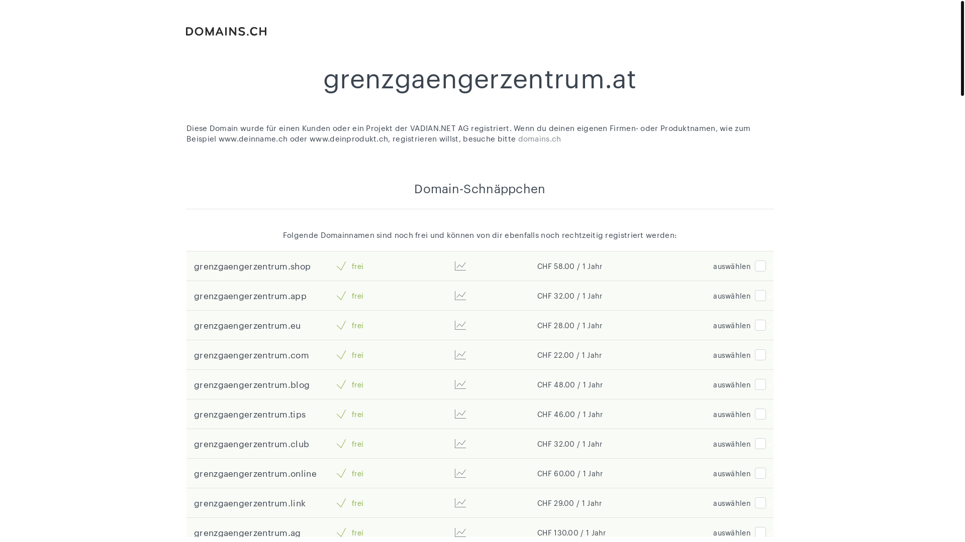 website screenshot of https://grenzgaengerzentrum.at/