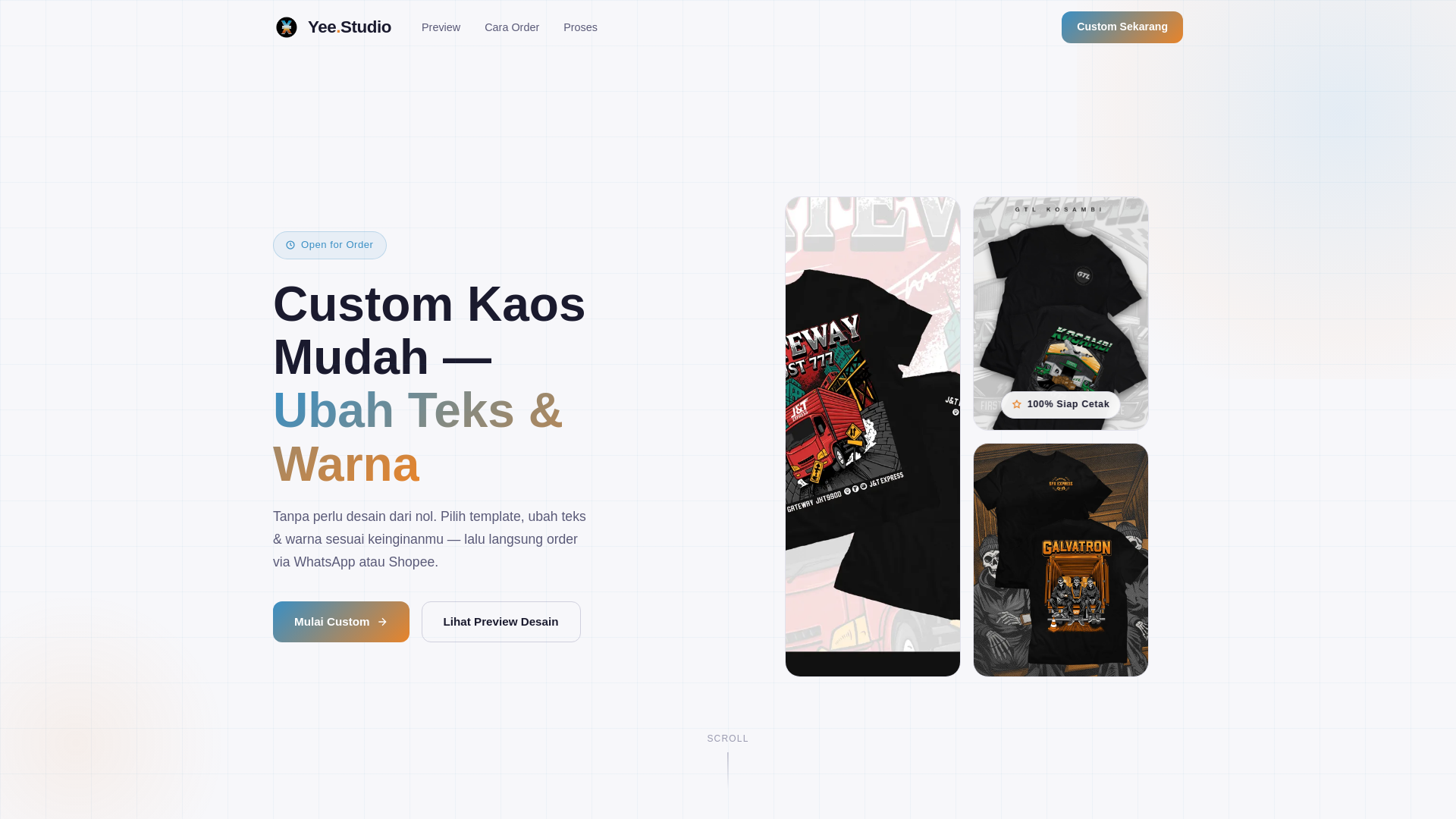 website screenshot of https://yeestd-template.pages.dev/