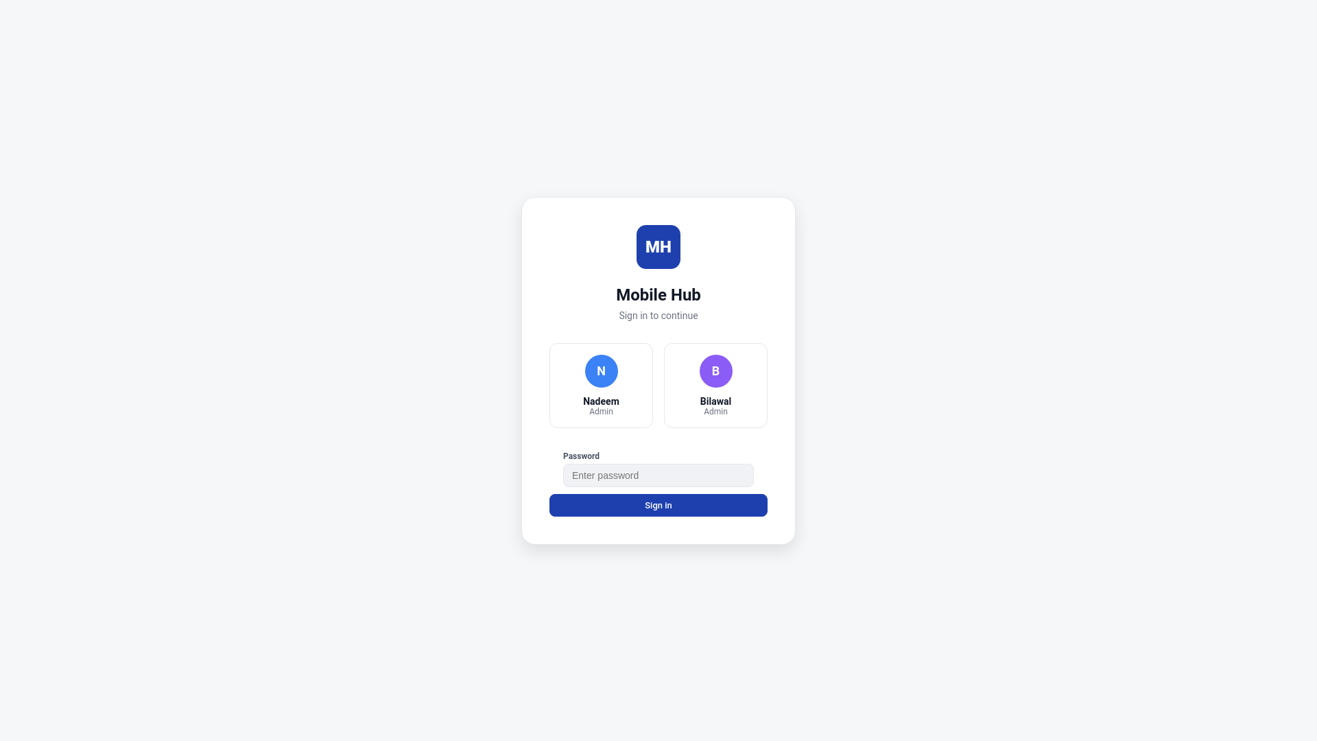 website screenshot of https://mobilehubkorea.com/