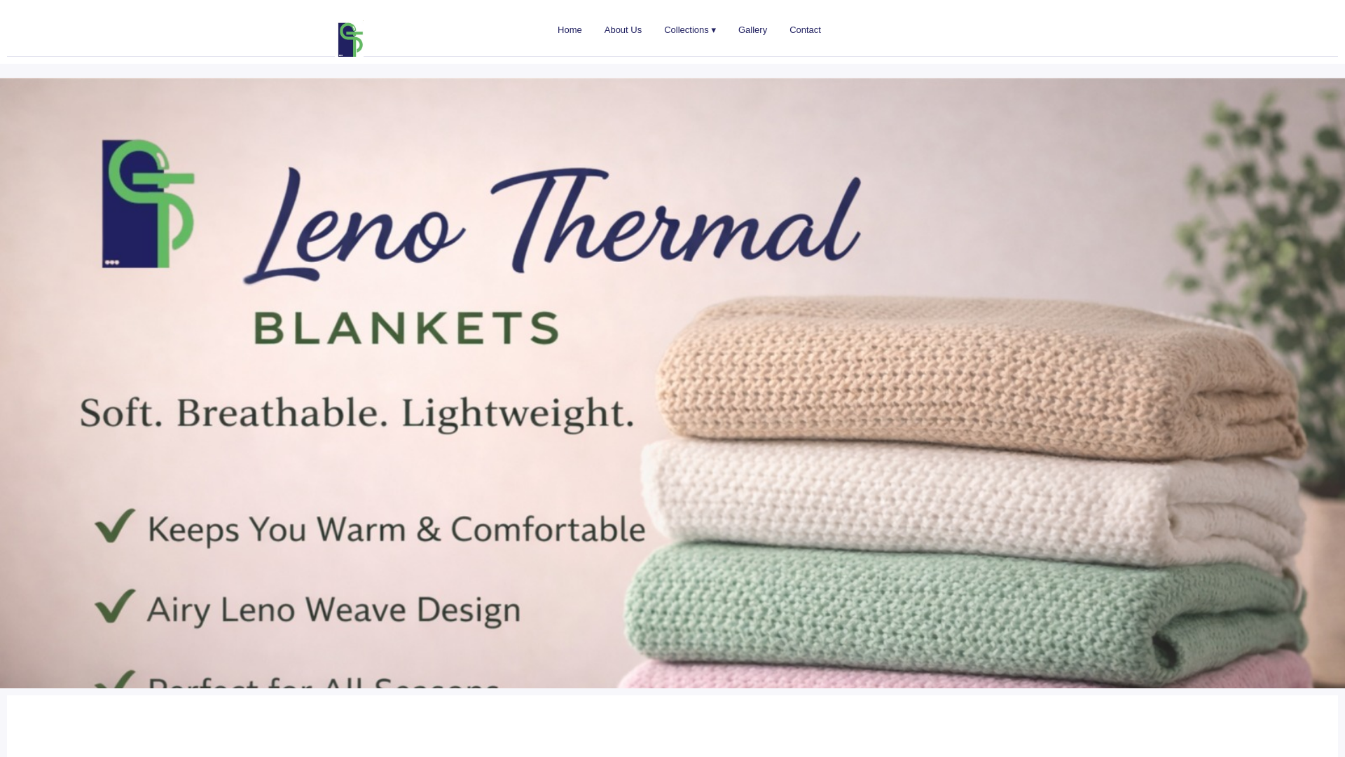 website screenshot of https://shinetextiles.in