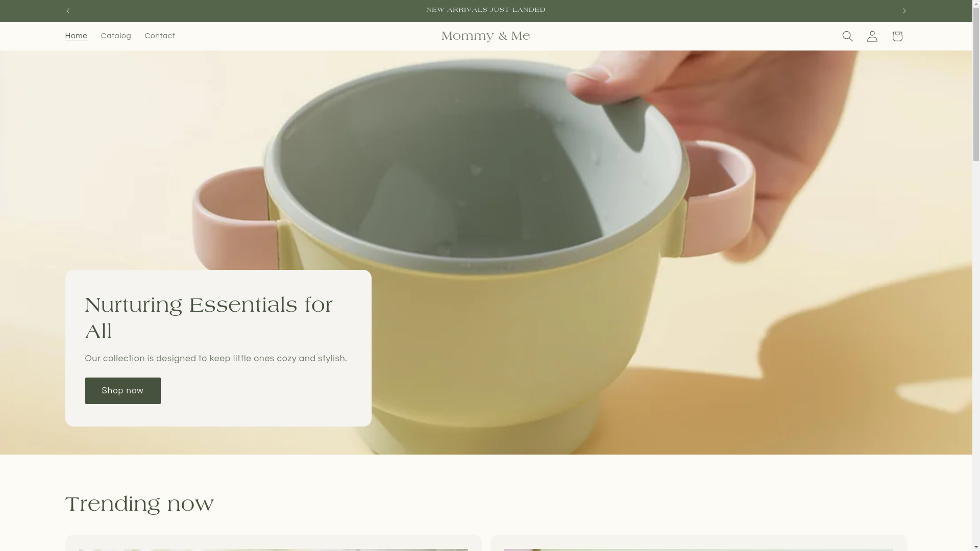 website screenshot of https://mommyandmearuba.com/