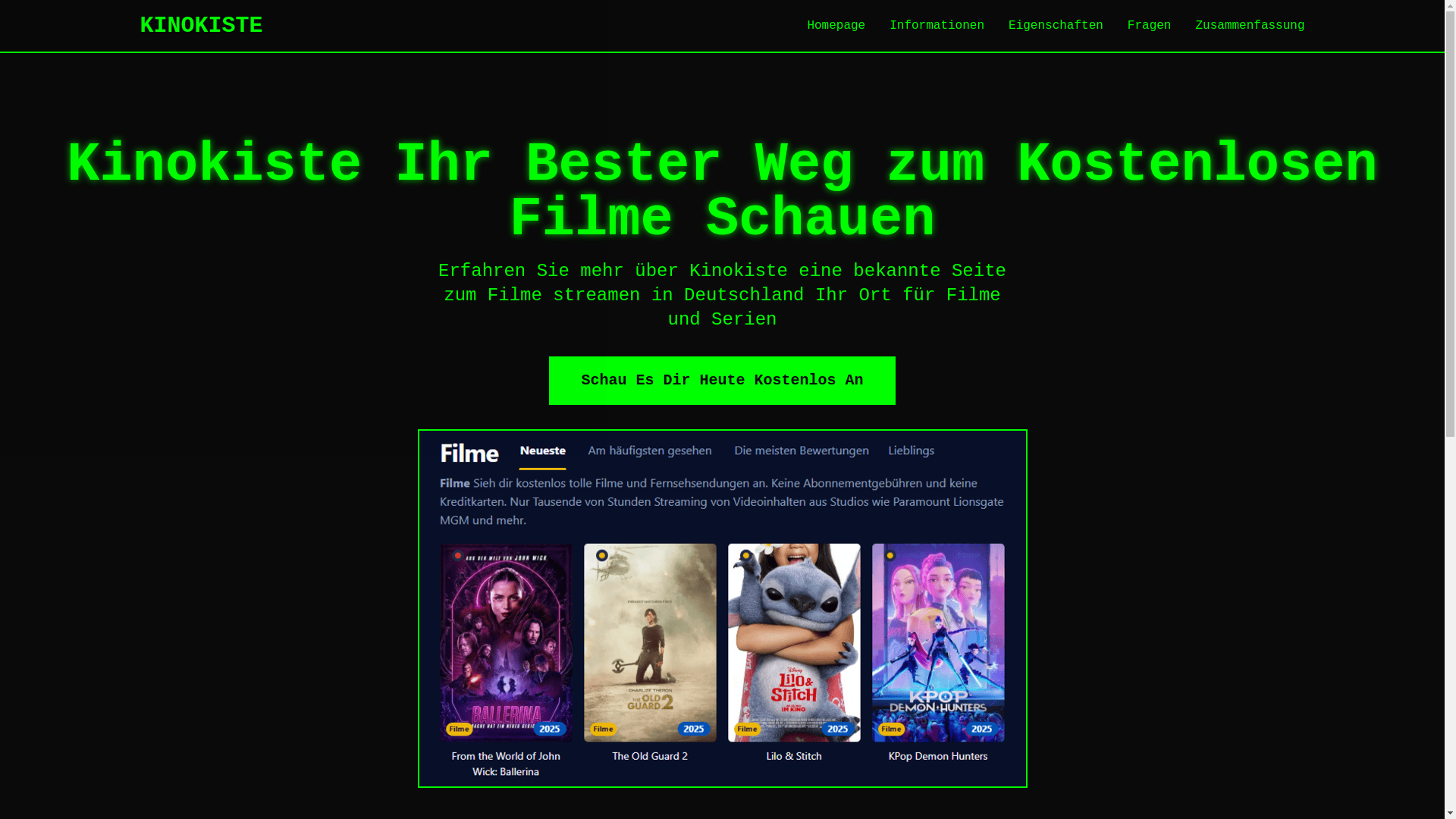 website screenshot of https://kinokiste-3fht.pages.dev/
