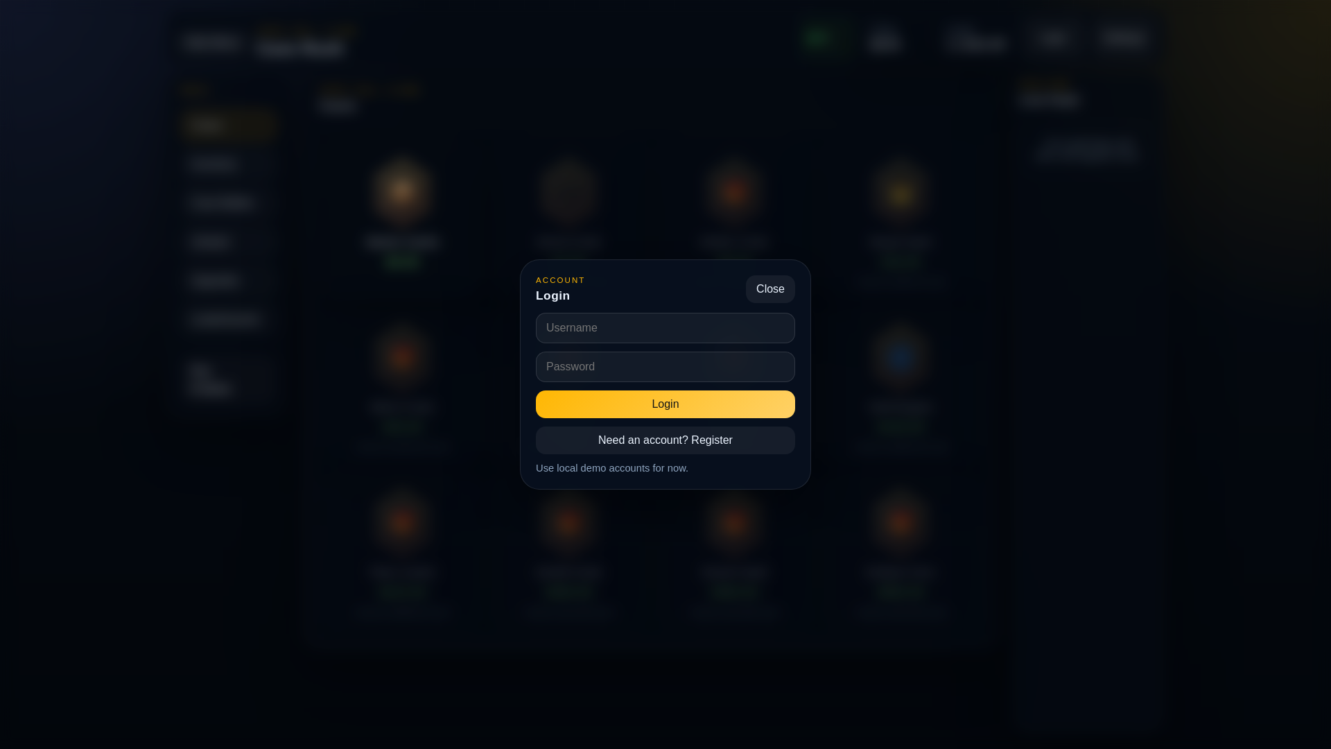 website screenshot of https://caserush.pages.dev/