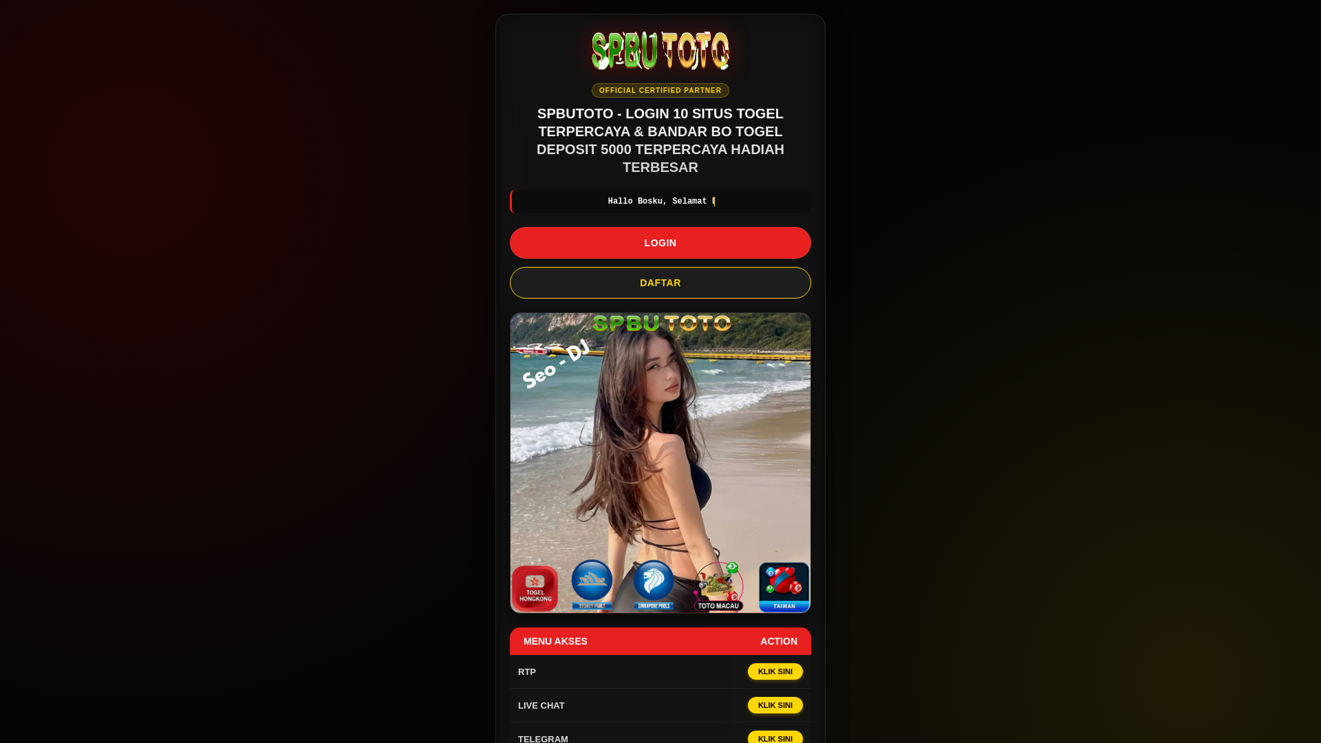 website screenshot of https://spbutoto-togelslot.pages.dev/