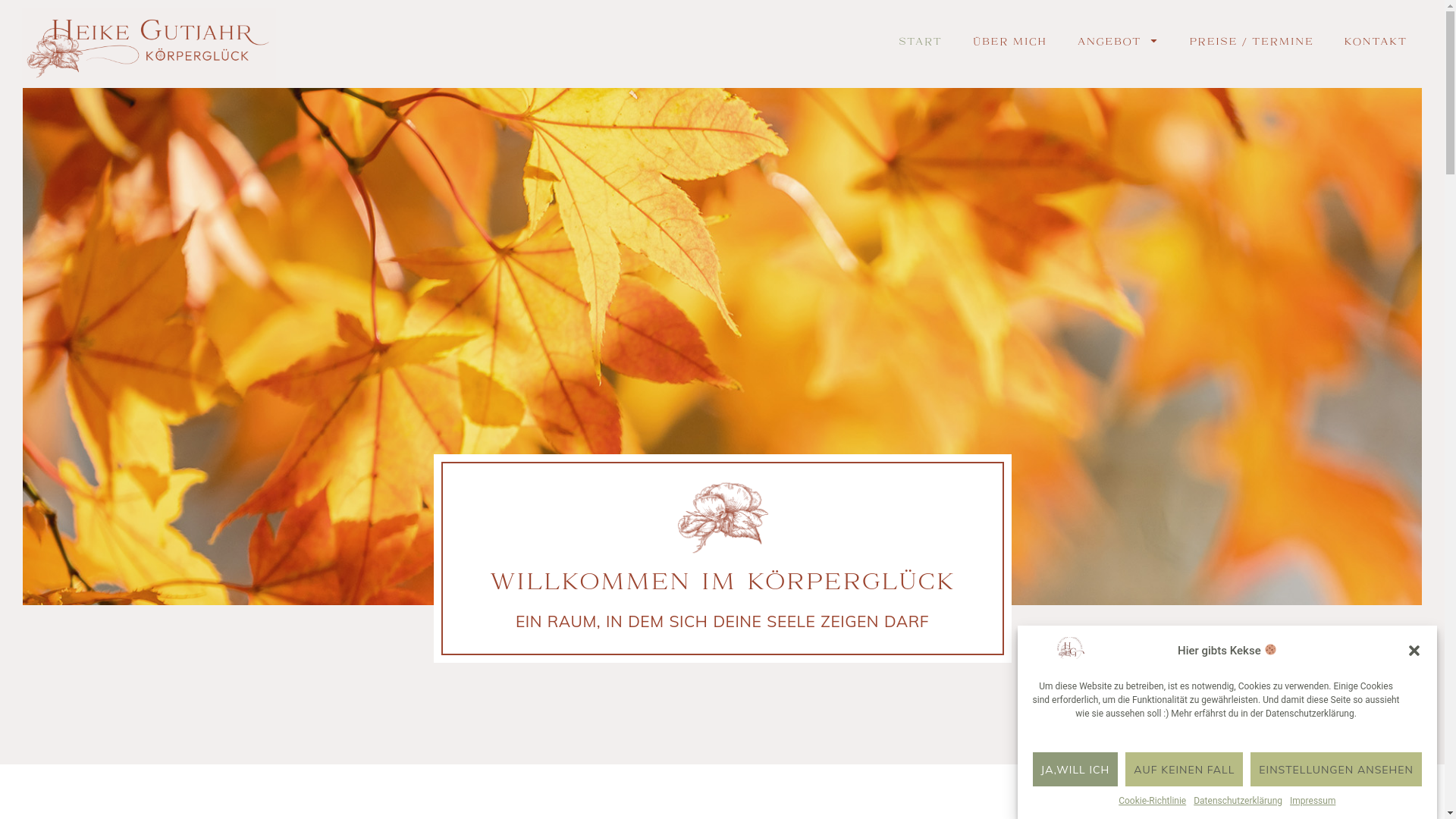 website screenshot of https://heikegutjahr.com/