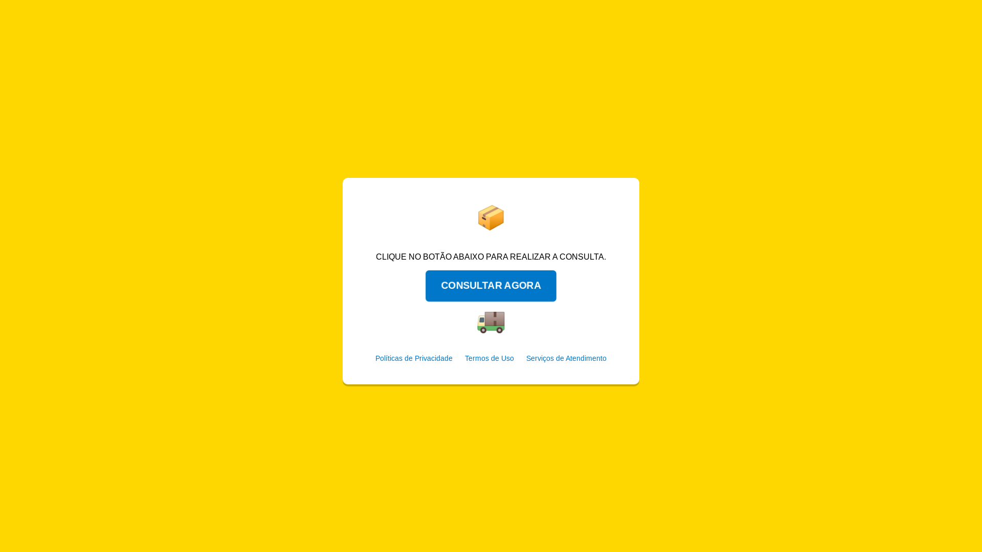 website screenshot of https://notificacaodeenvio.site/