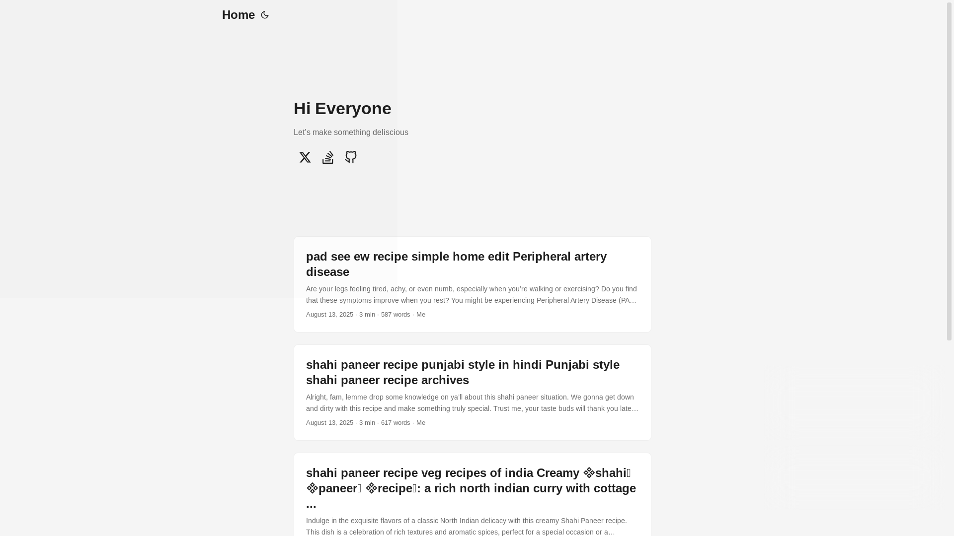 website screenshot of https://easyrecipes-d79.pages.dev/
