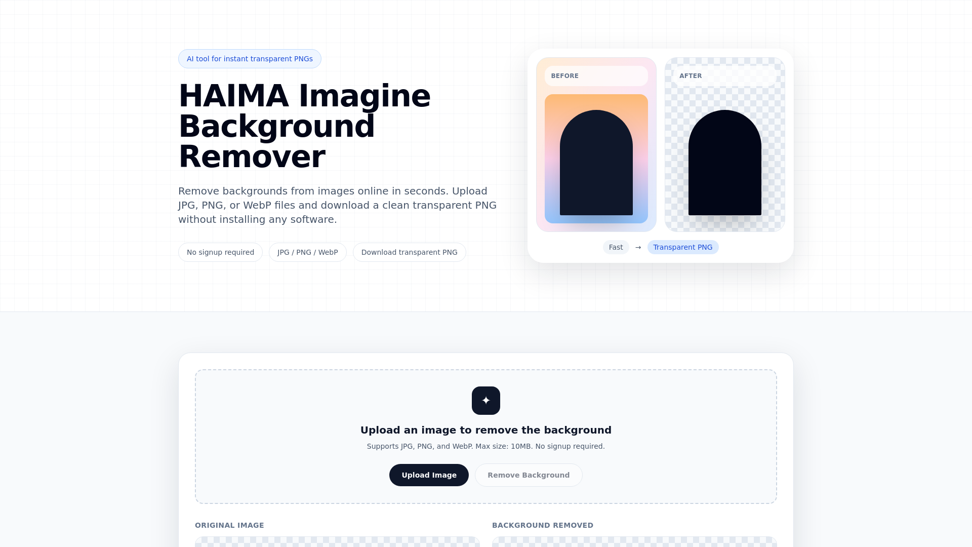 website screenshot of https://removerbg.pages.dev/
