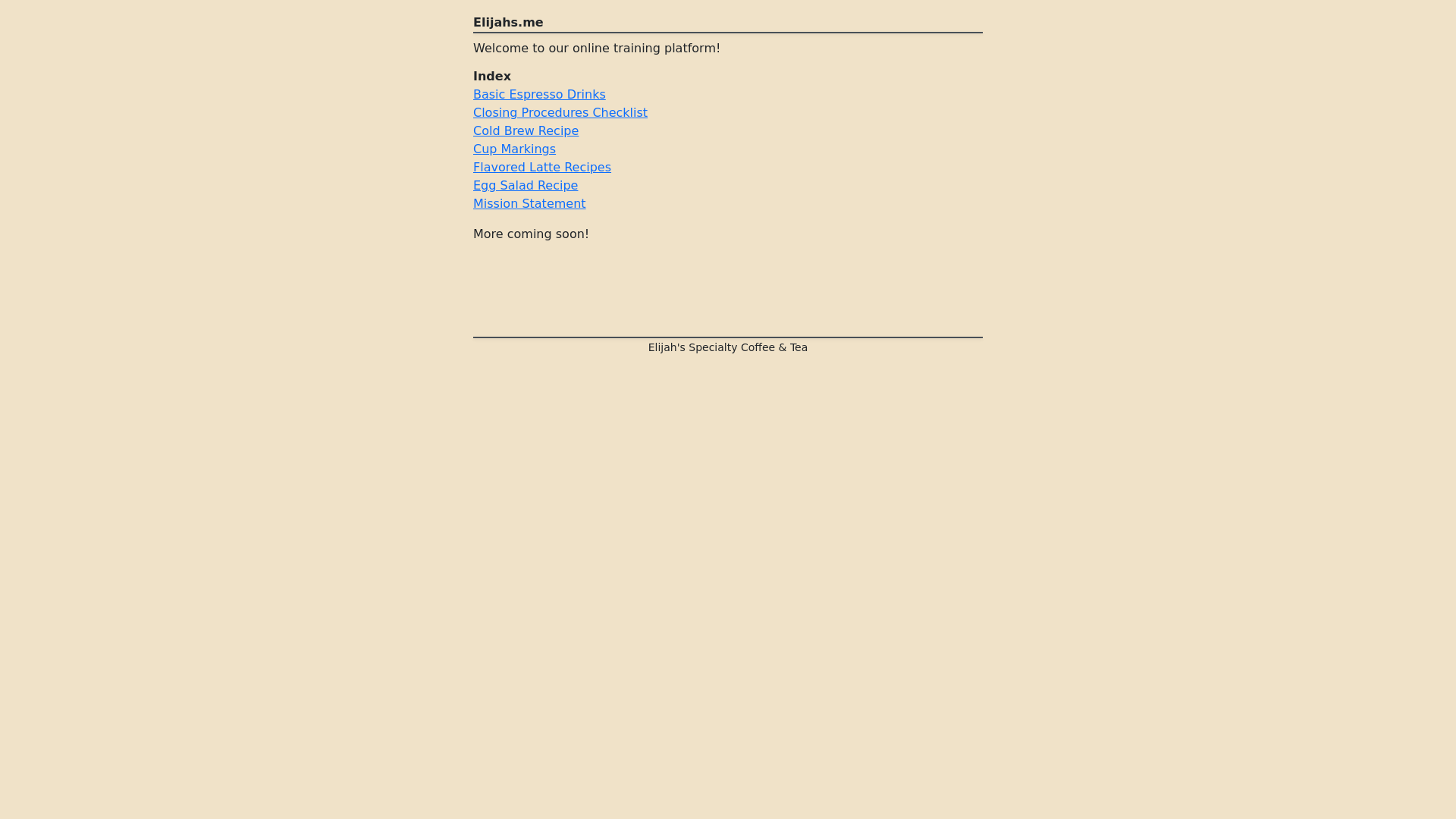 website screenshot of https://elijahs.me/