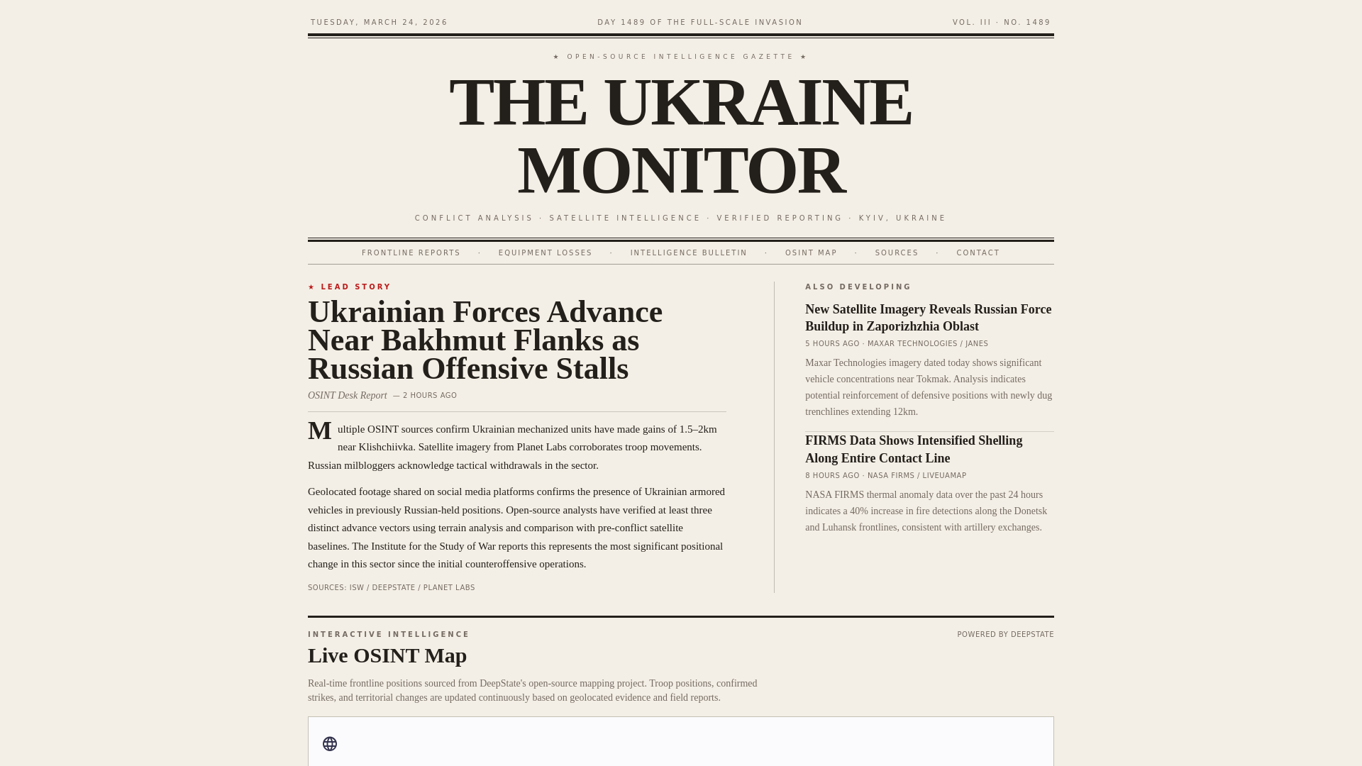 website screenshot of https://nauthrilukraine.pages.dev/