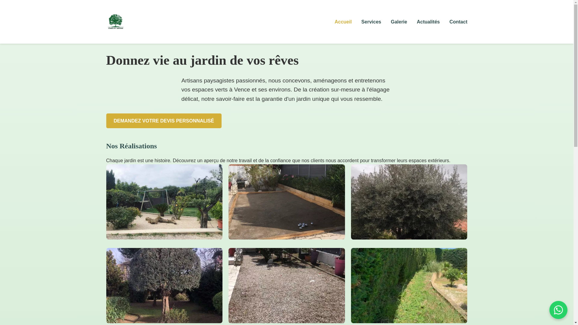 website screenshot of https://cimes-et-jardins.pages.dev/