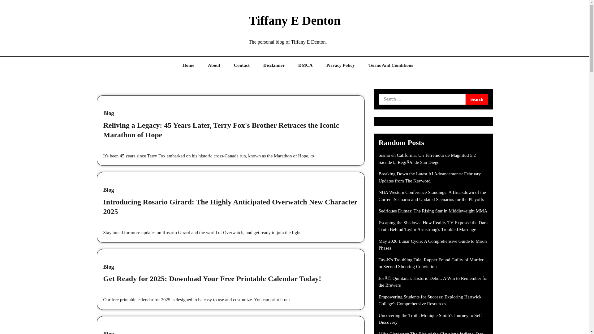 website screenshot of https://tiffanyedentonv.pages.dev/