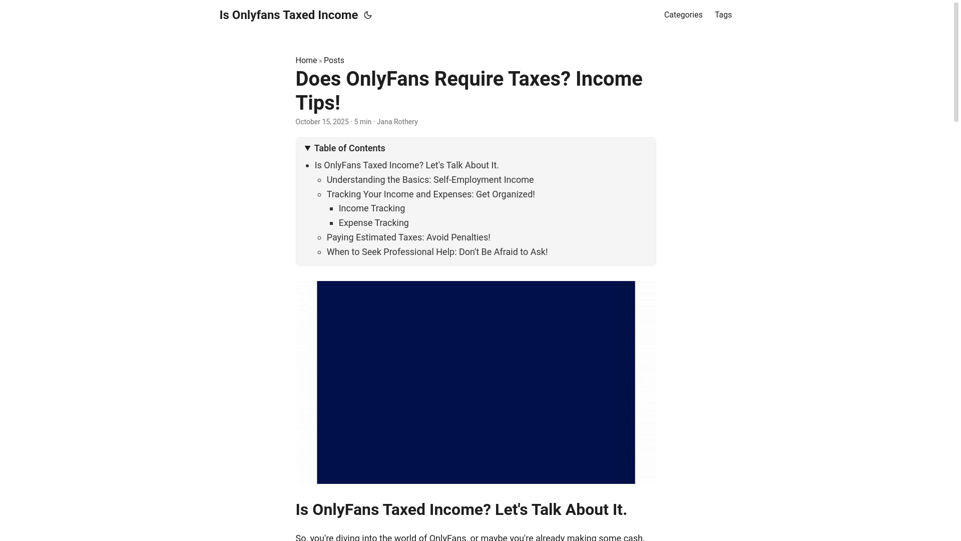 website screenshot of https://is-onlyfans-taxed-income.pages.dev/