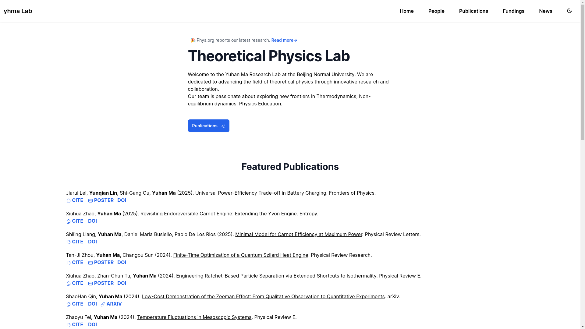 website screenshot of https://yhma-yyds-group.pages.dev/