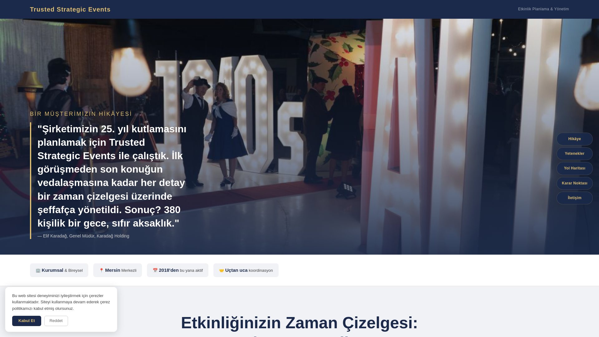 website screenshot of https://trustedstrategicevents.shop/