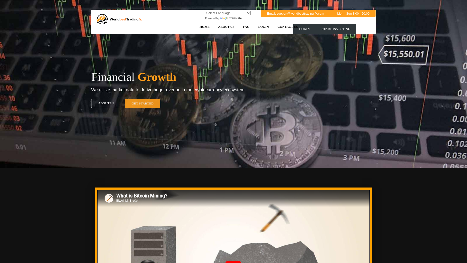 website screenshot of https://www.worldbesttrading-fx.com