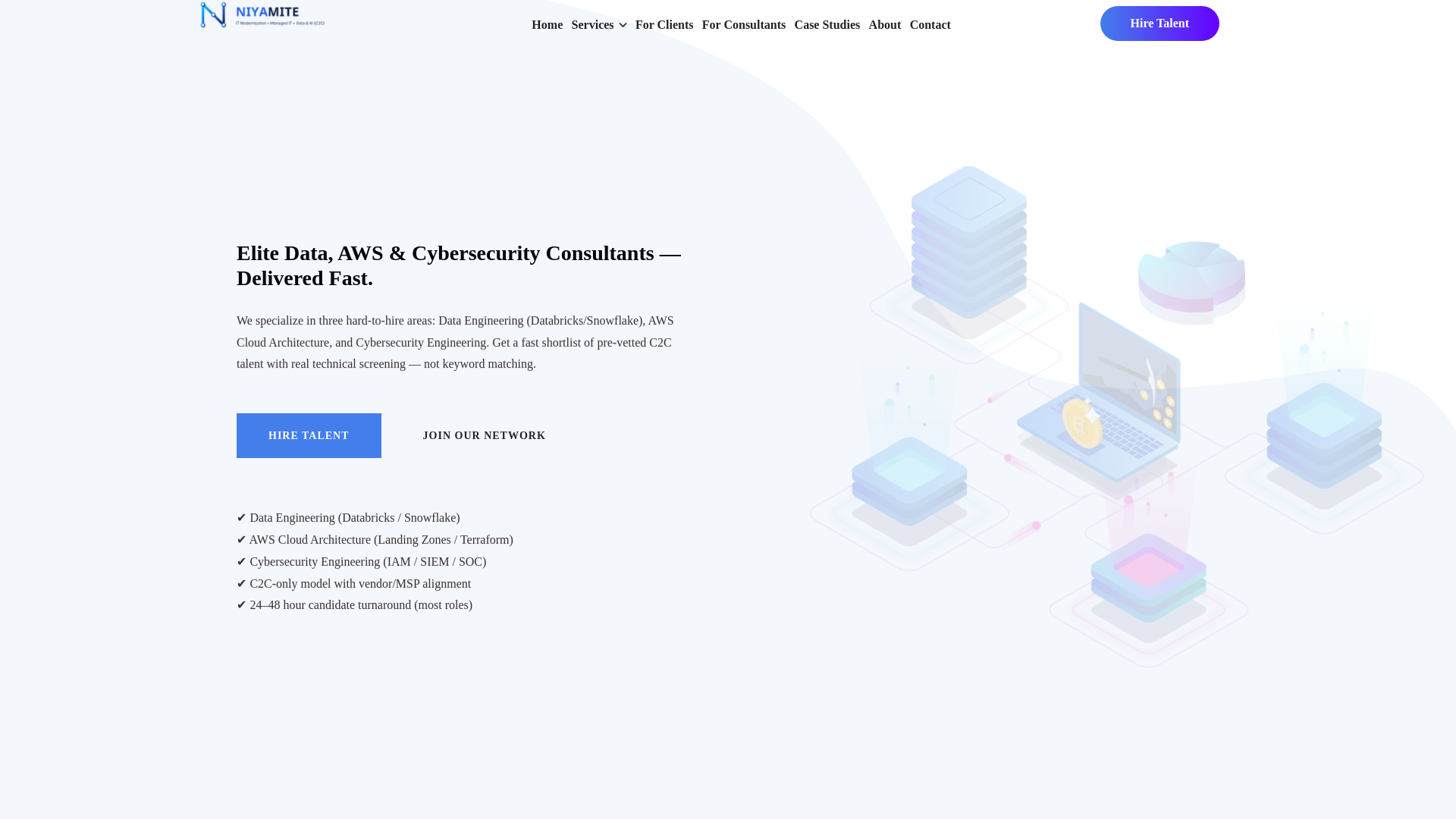 website screenshot of https://niyamite.com/