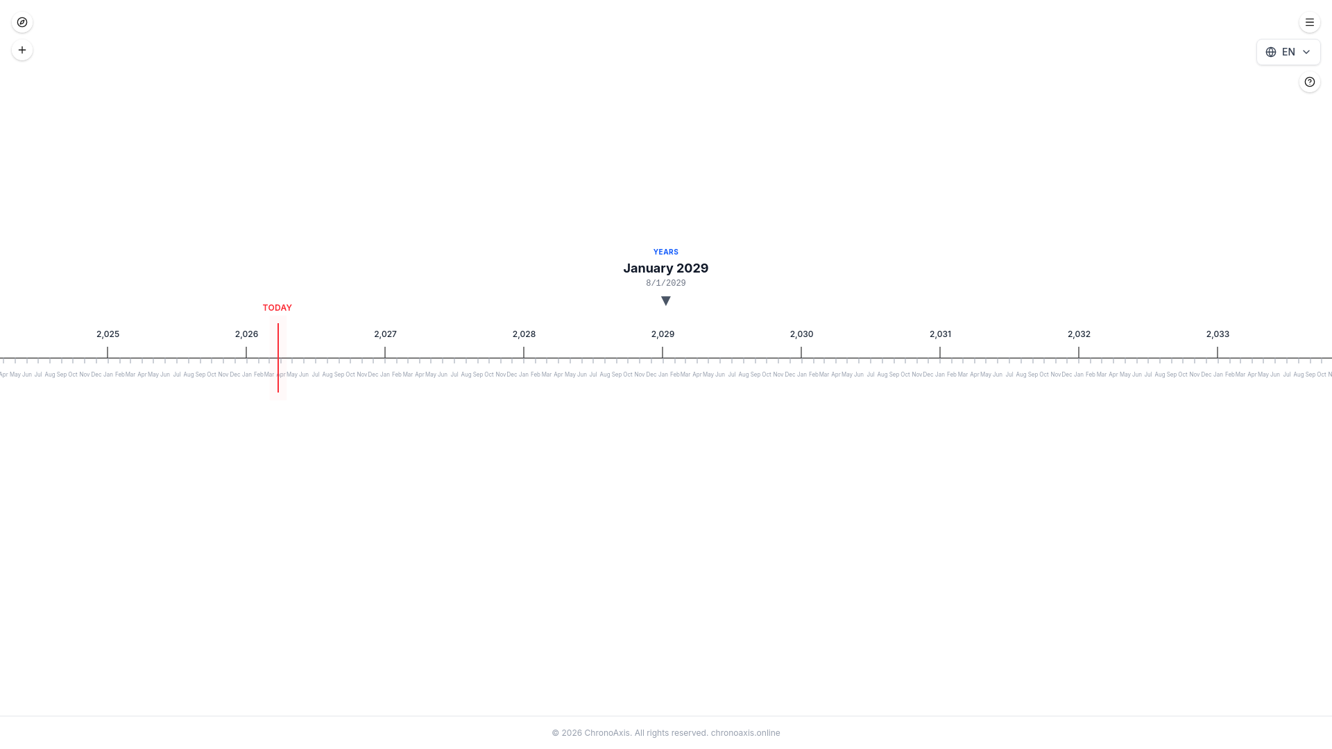 website screenshot of https://chronoaxis.online/