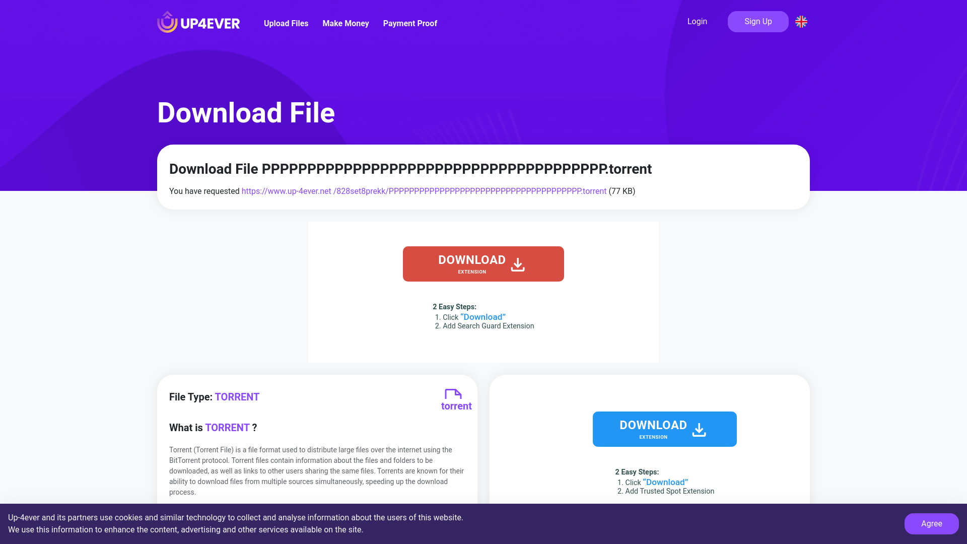 website screenshot of https://www.up-4ever.net/828set8prekk