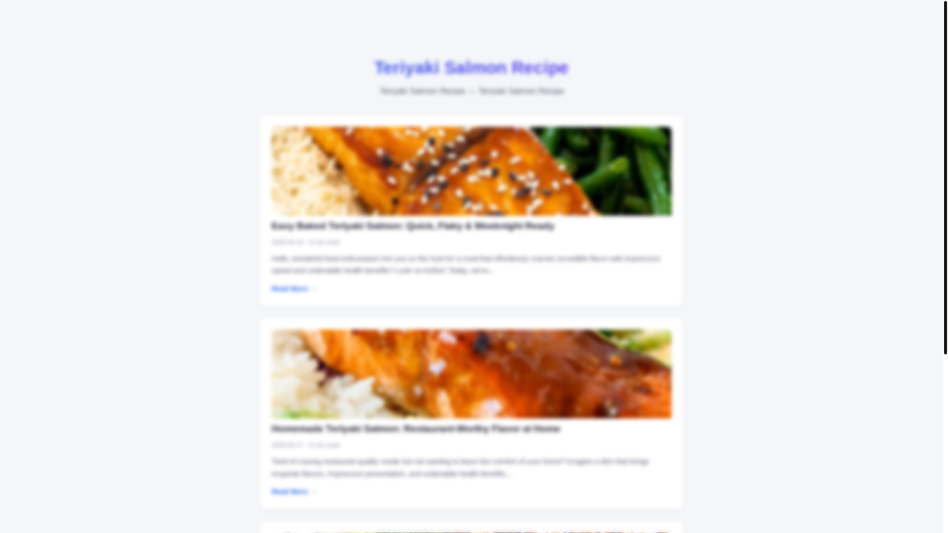website screenshot of https://teriyaki-salmon-recipe.pages.dev/