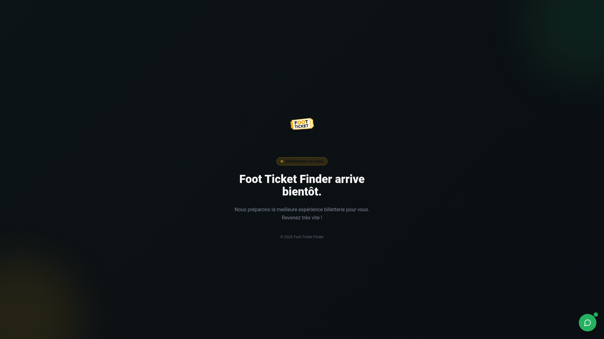 website screenshot of https://footticketfinder.com/