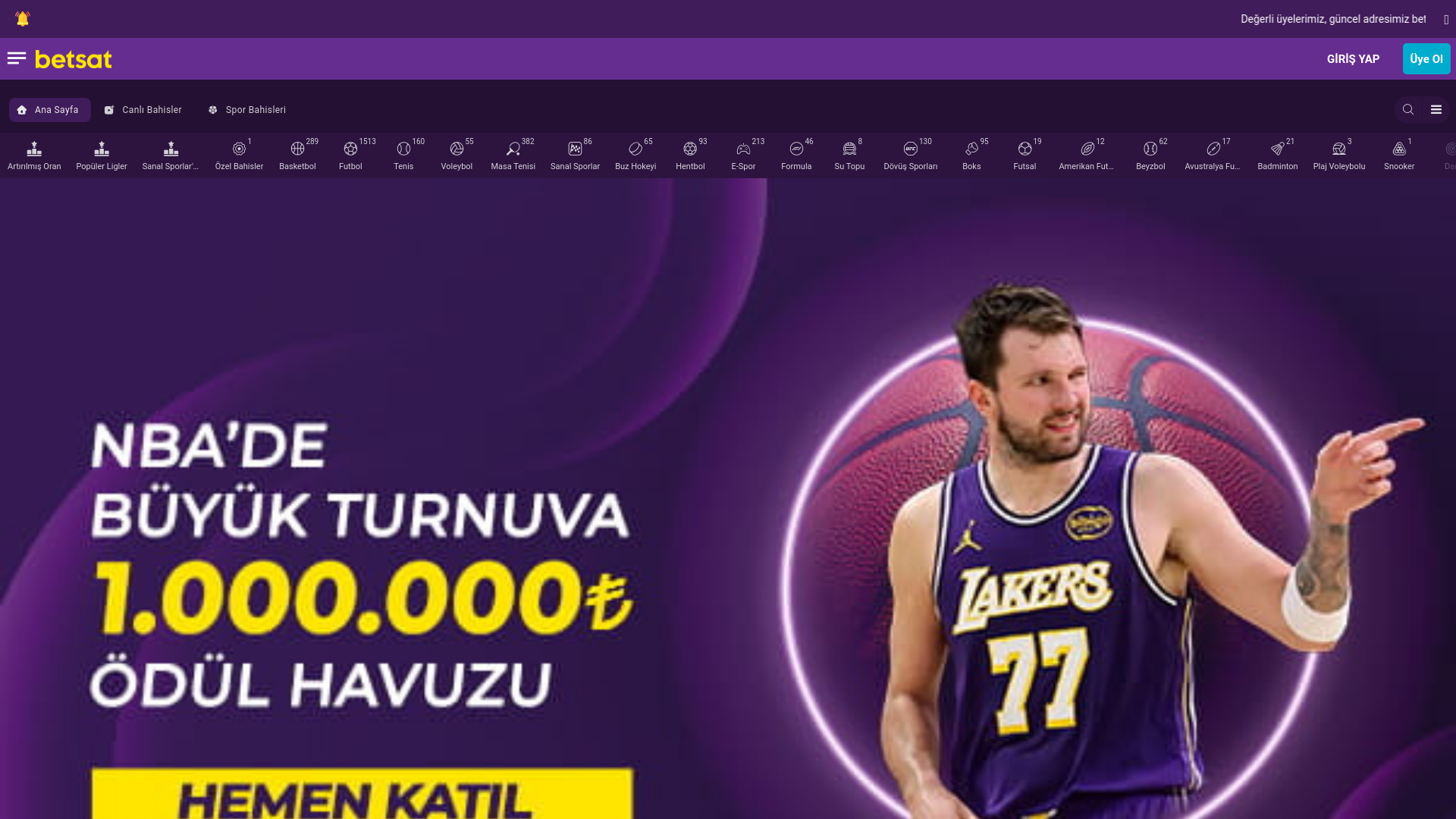 website screenshot of https://betsat1998.com/