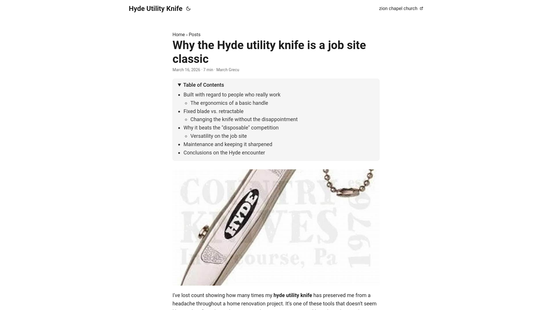 website screenshot of https://hyde-utility-knife.pages.dev/