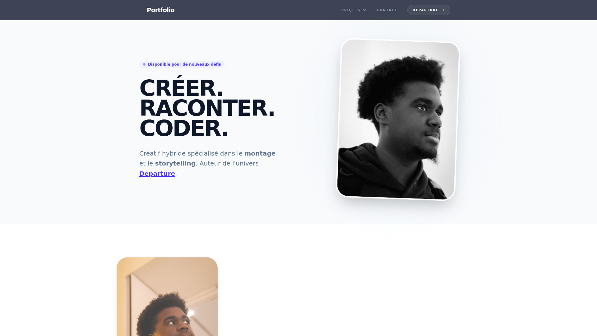 website screenshot of https://colheen-nkodia-diabate.fr/