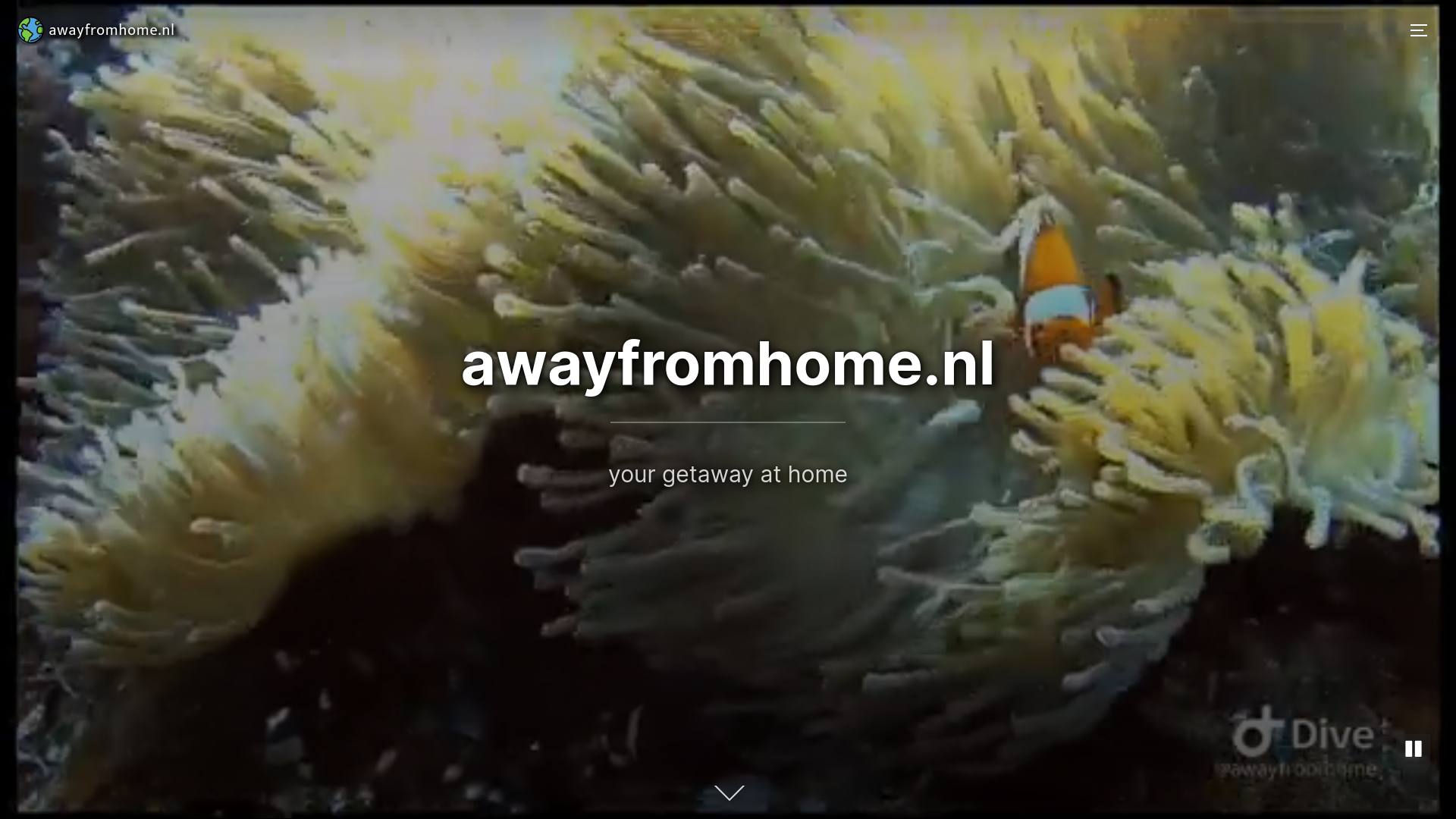 website screenshot of https://awayfromhome.pages.dev/