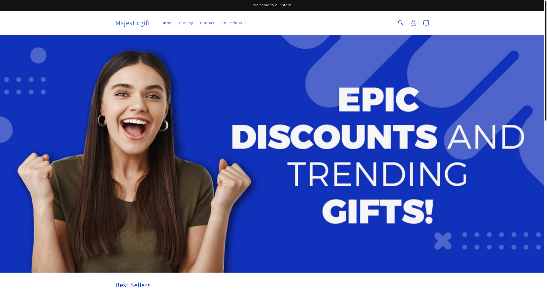 website screenshot of https://yoursgiftcenter.com/